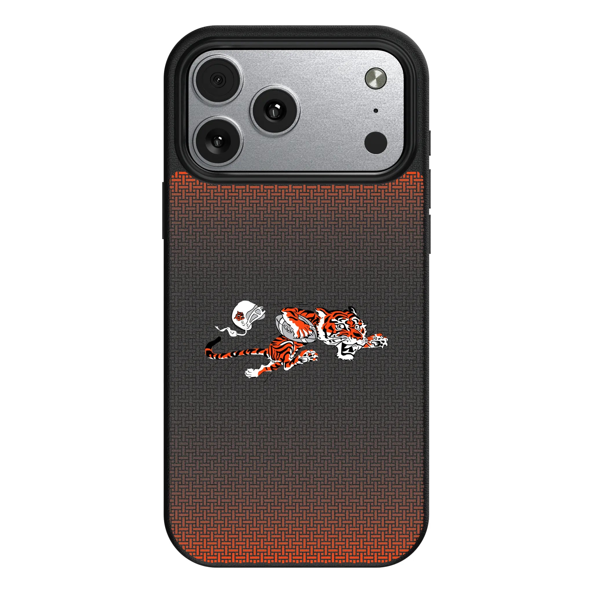 Cincinnati Bengals Historic Collection Linen iPhone MagSafe Compatible Phone Case for Apple iPhone#Device_iPhone 17 Pro Max