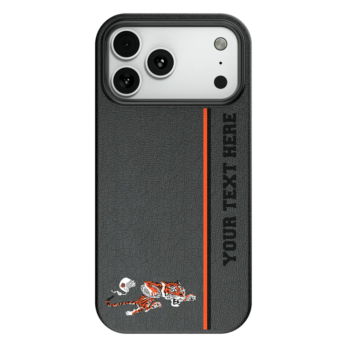 Cincinnati Bengals Historic Collection Personalized Sidebard MagSafe Compatible Phone Case for Apple iPhone