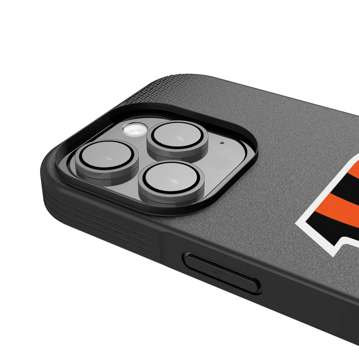 Cincinnati Bengals Linen iPhone Bump Phone Case for Apple iPhone - Detail