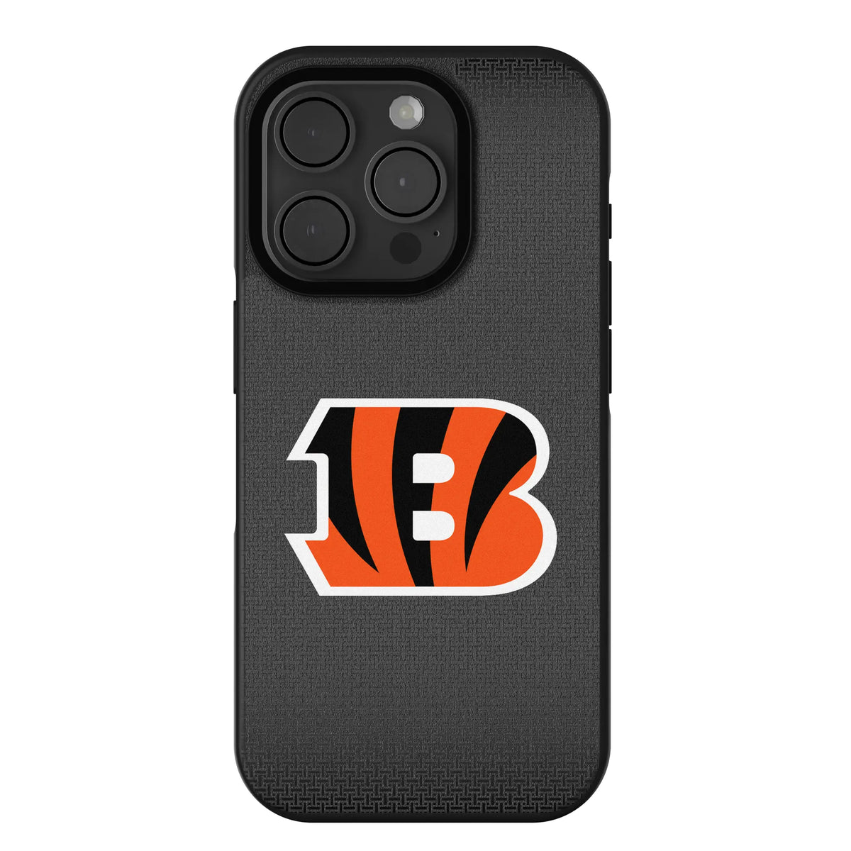 Cincinnati Bengals Linen iPhone Bump Phone Case for Apple iPhone