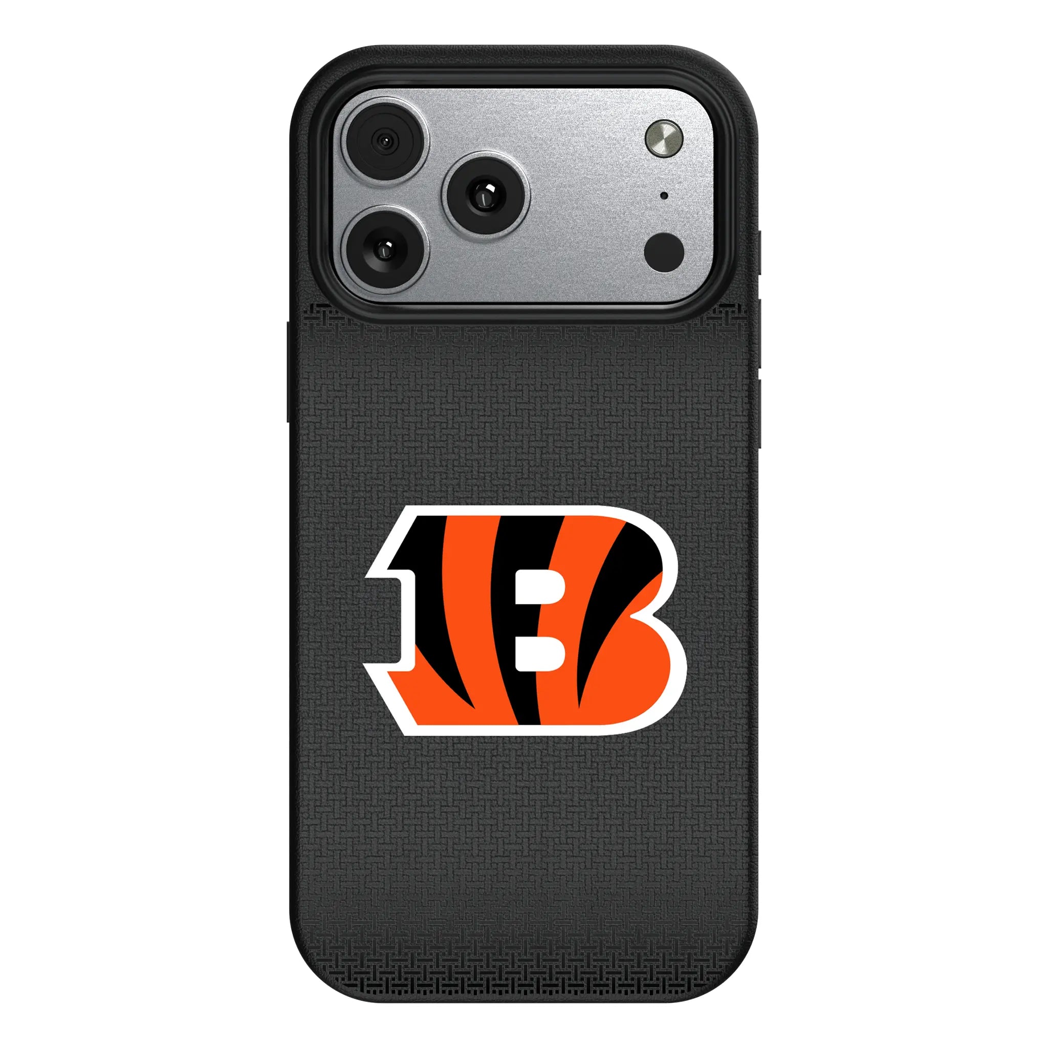 Cincinnati Bengals Linen iPhone MagSafe Compatible Phone Case for Apple iPhone#Device_iPhone 17 Pro Max