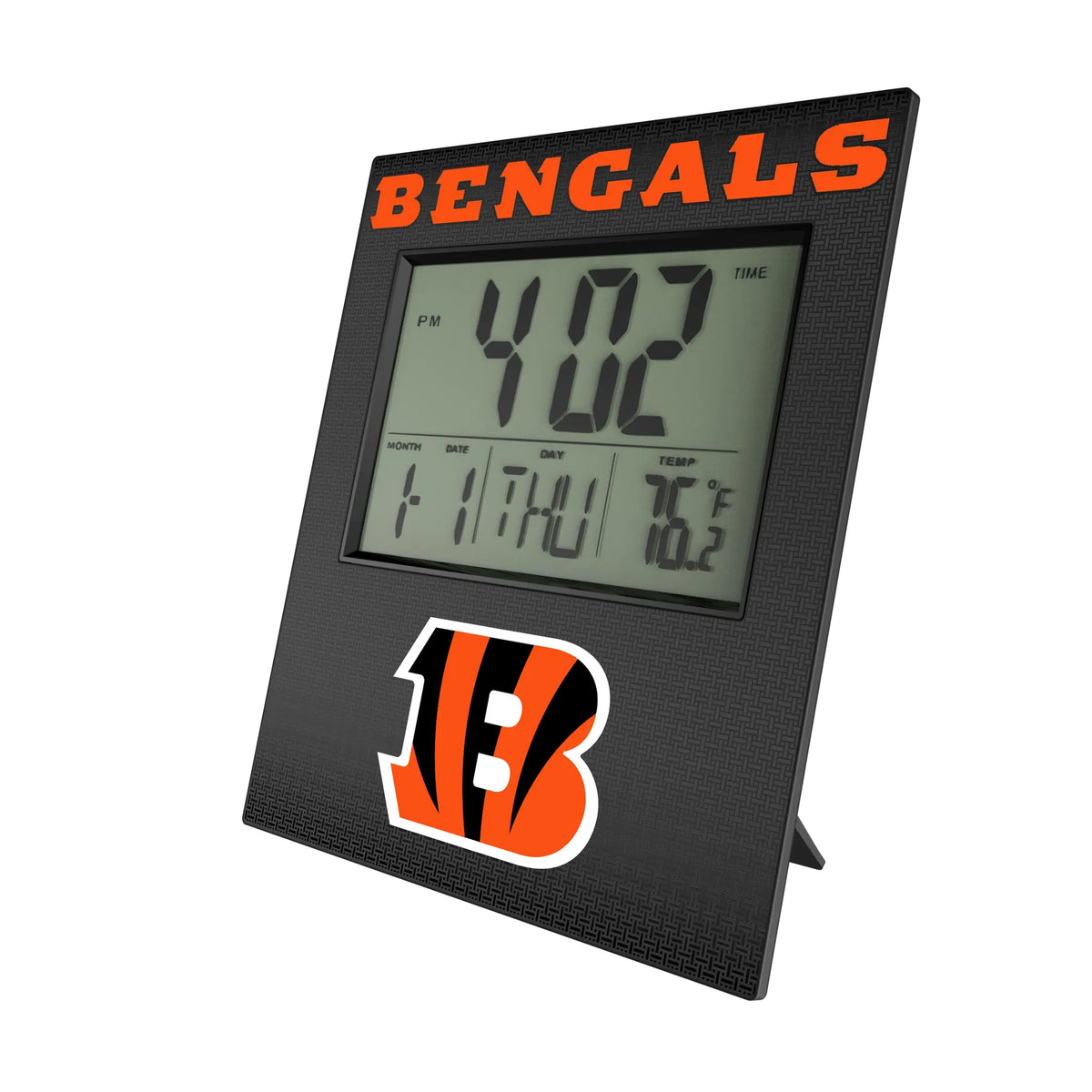 Cincinnati Bengals Linen Wall Clock