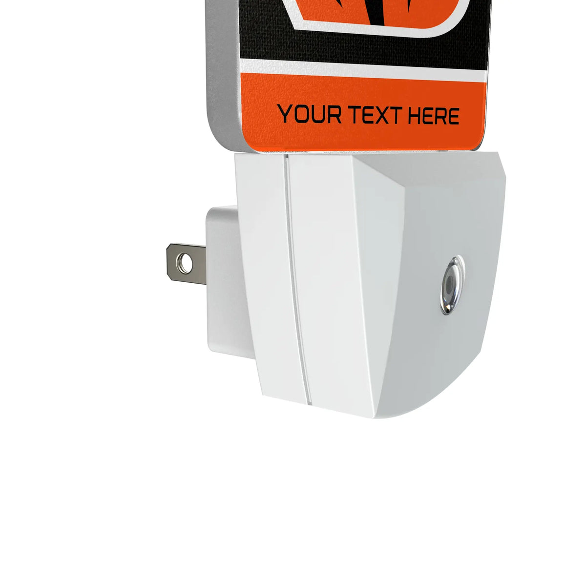 Cincinnati Bengals Personalized Endzone Solid Night Light 2-Pack - Detail