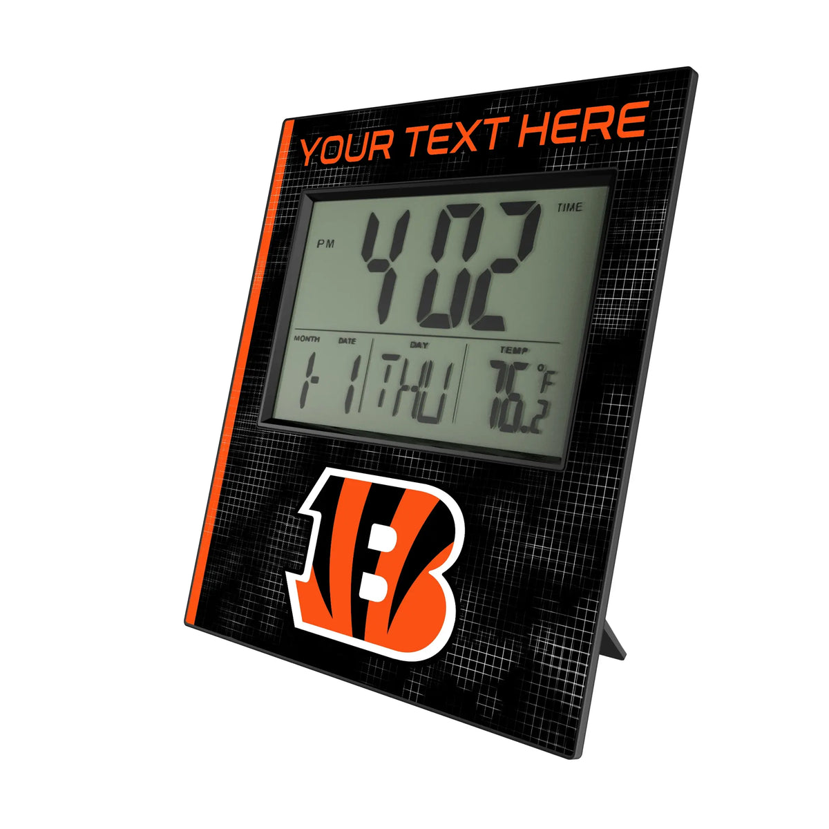 Cincinnati Bengals Personalized Hatch Wall Clock