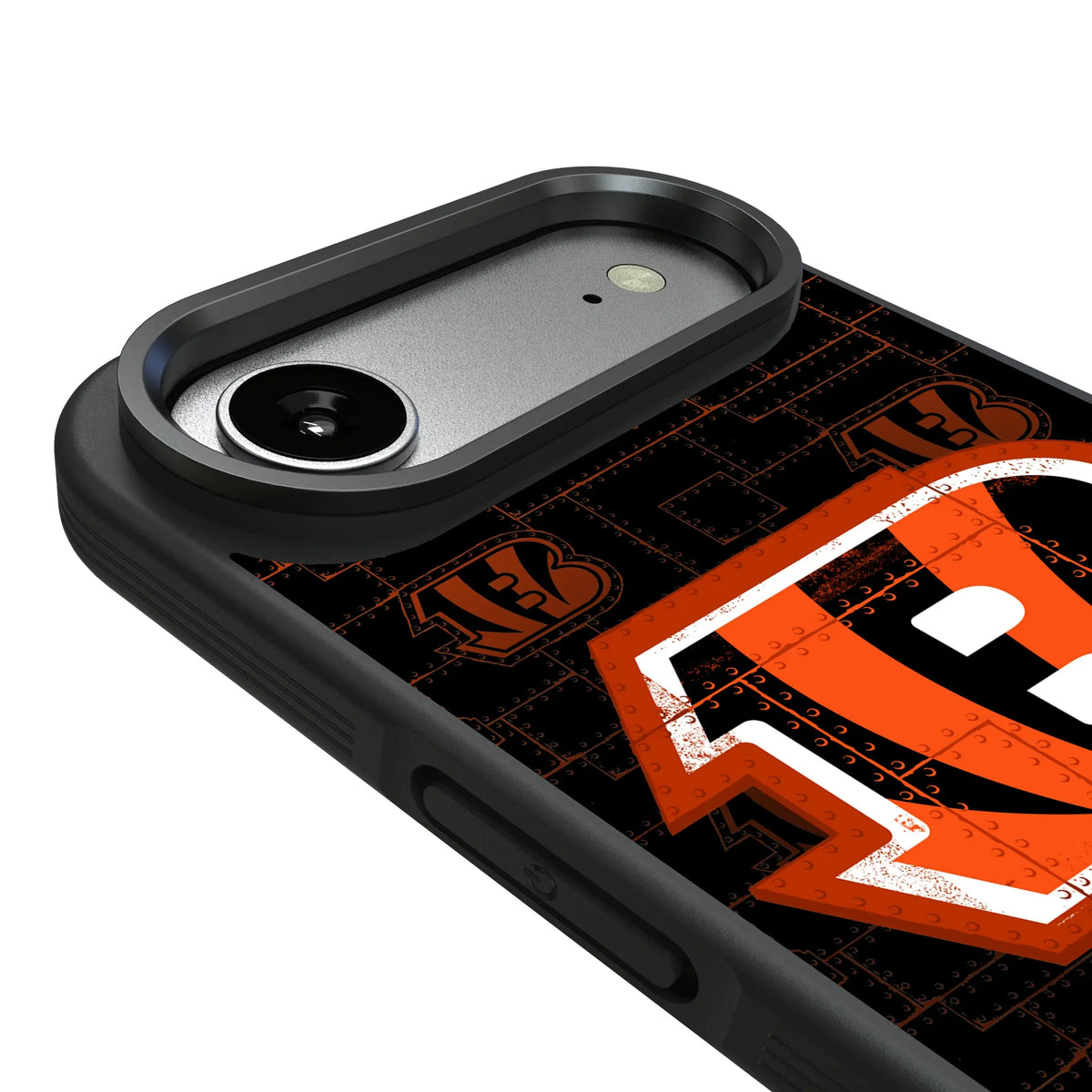 Cincinnati Bengals Rivet iPhone Bump Phone Case for Apple iPhone - Detail#Device_iPhone Air