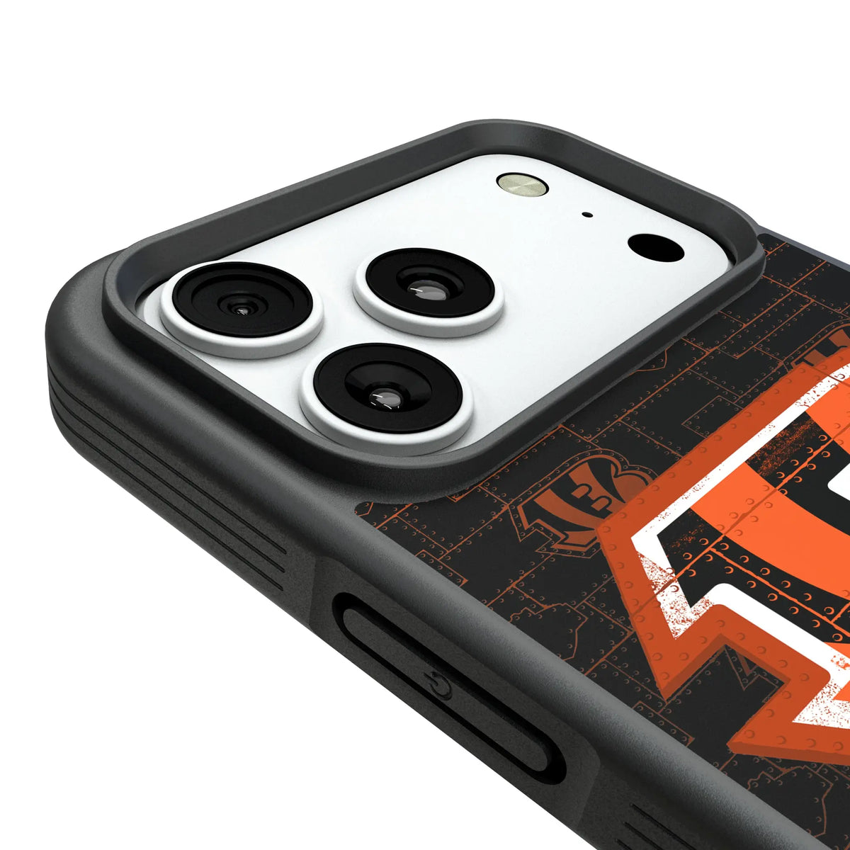 Cincinnati Bengals Rivet iPhone Bump Phone Case for Apple iPhone - Detail#Device_iPhone 18 Pro Max
