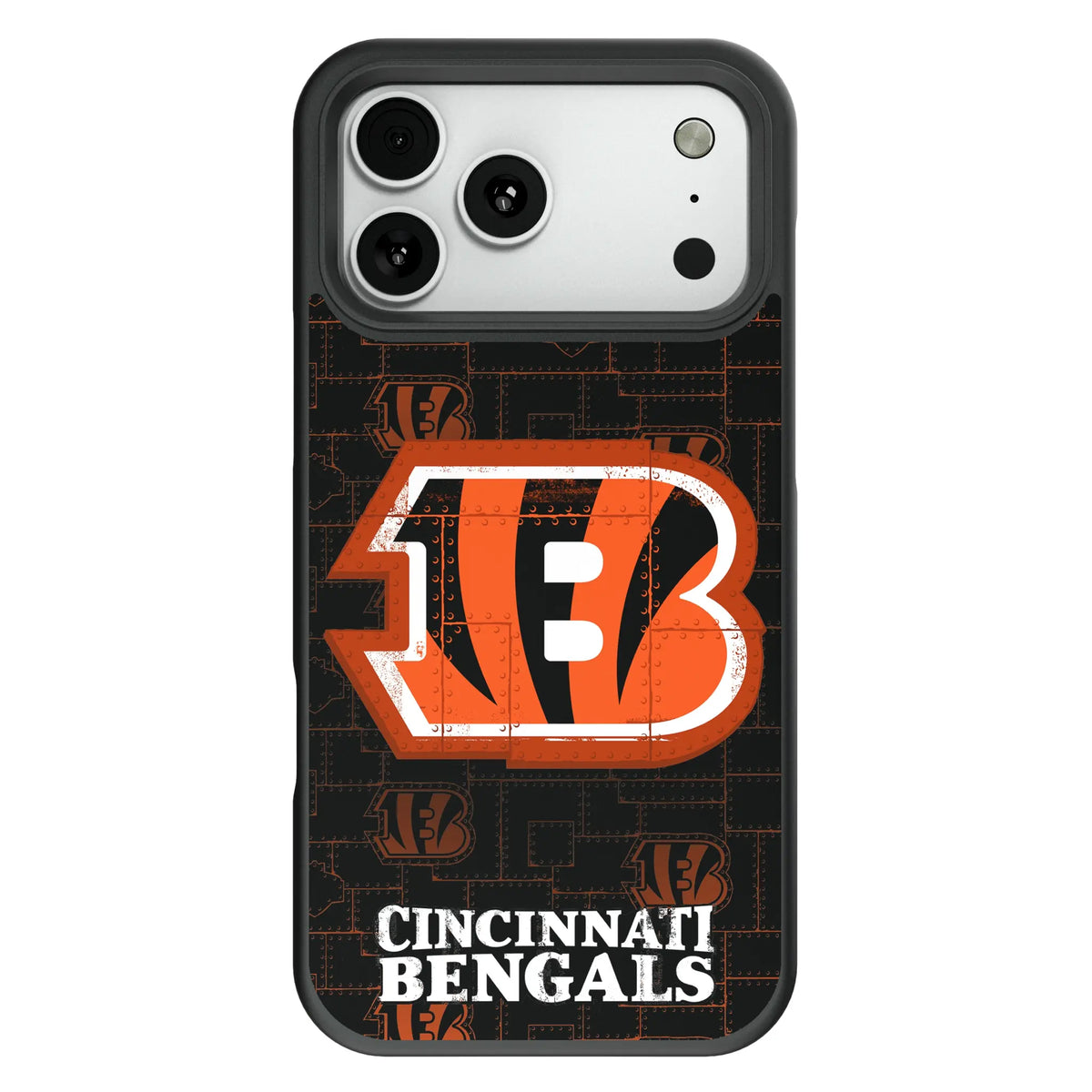 Cincinnati Bengals Rivet Bump Phone Case for Apple iPhone