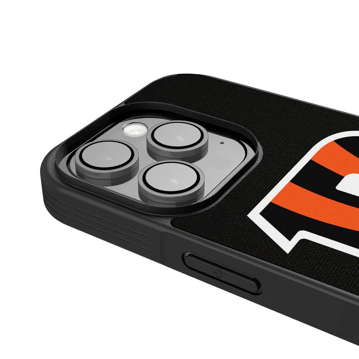 Cincinnati Bengals Stripe iPhone Bump Phone Case for Apple iPhone - Detail