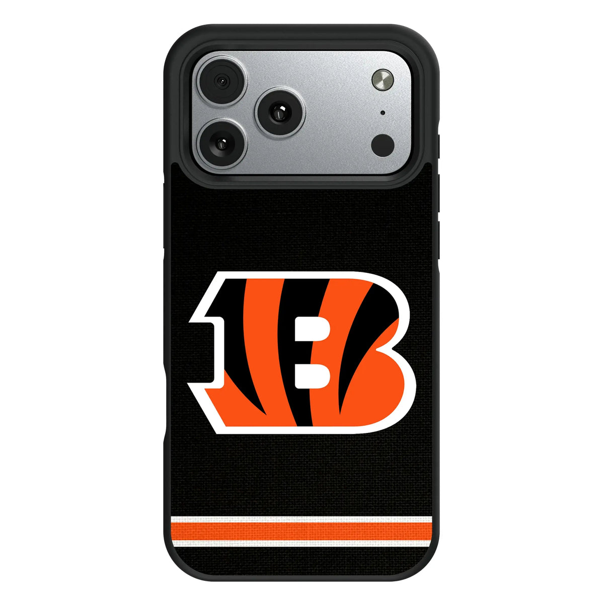 Cincinnati Bengals Stripe iPhone Bump Phone Case for Apple iPhone#Device_iPhone 17 Pro Max