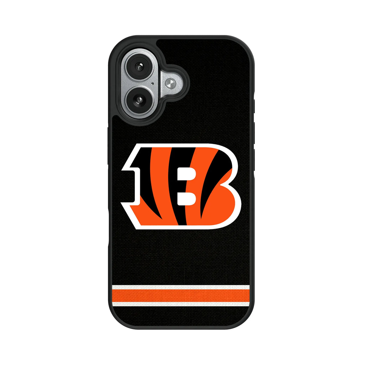 Cincinnati Bengals Stripe iPhone Bump Phone Case for Apple iPhone#Device_iPhone 17