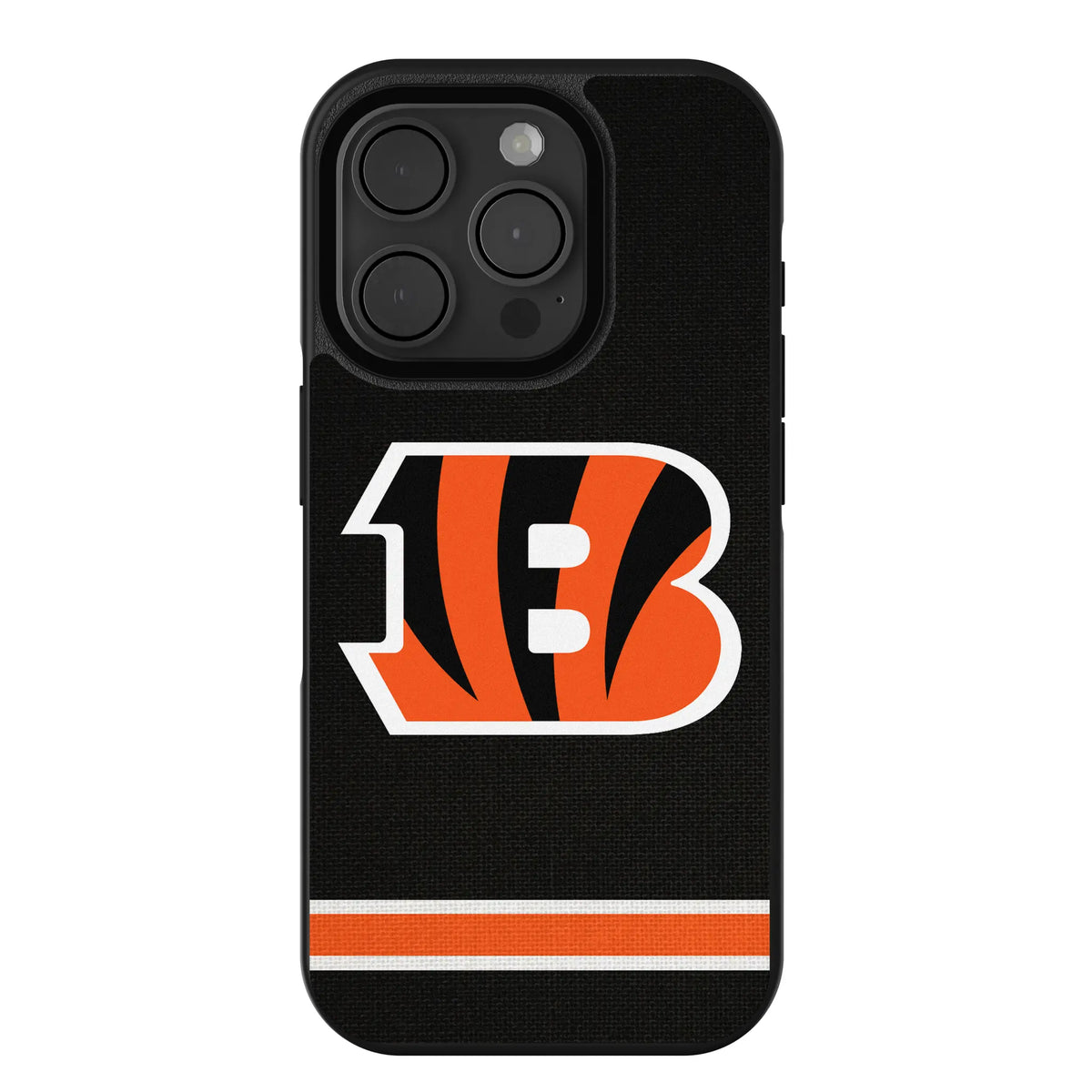 Cincinnati Bengals Stripe iPhone Bump Phone Case for Apple iPhone