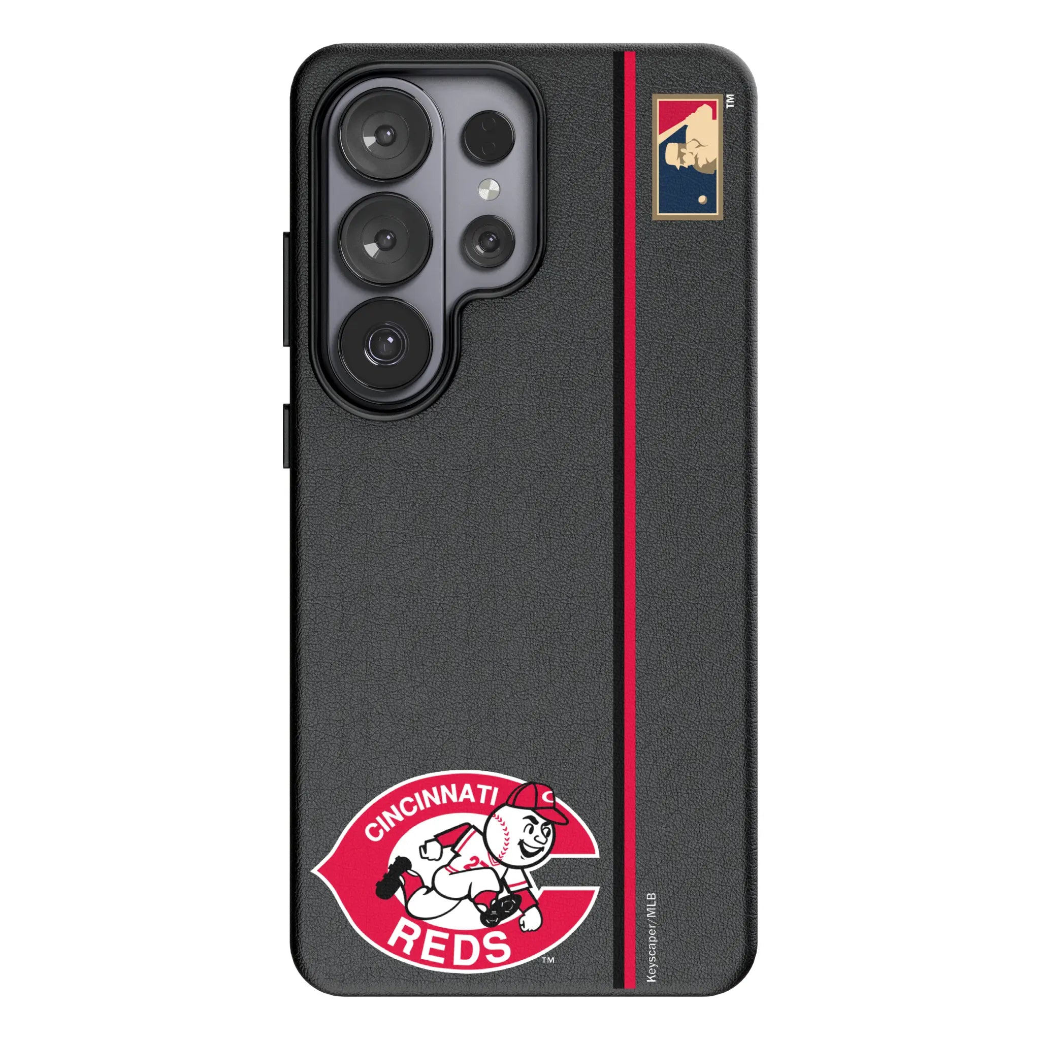 Cincinnati Reds 1974-1992 - Cooperstown Collection Sidebar Galaxy MagSafe Compatible Phone Case for Samsung Galaxy#Device_Galaxy S26 Ultra