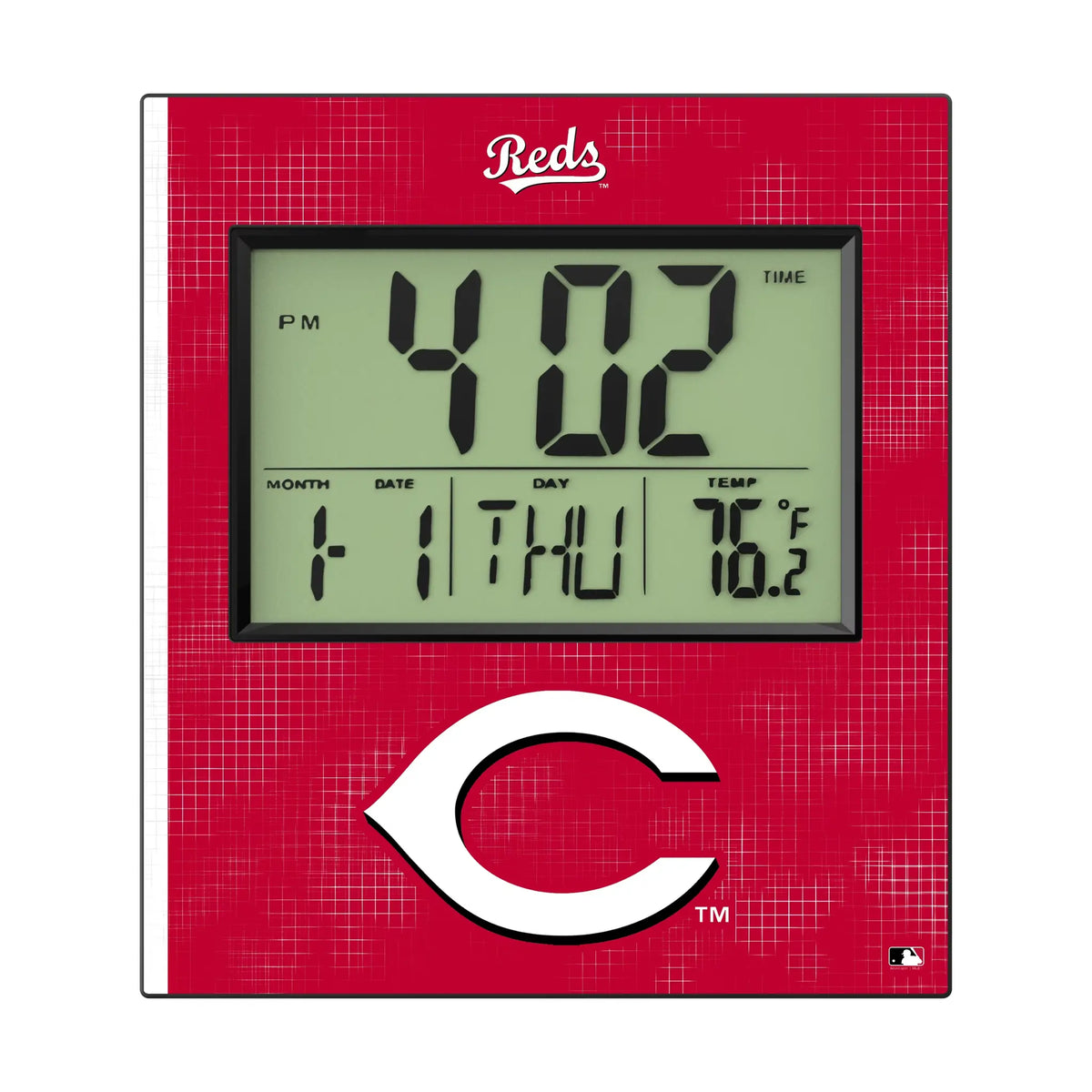 Cincinnati Reds Hatch Wall Clock