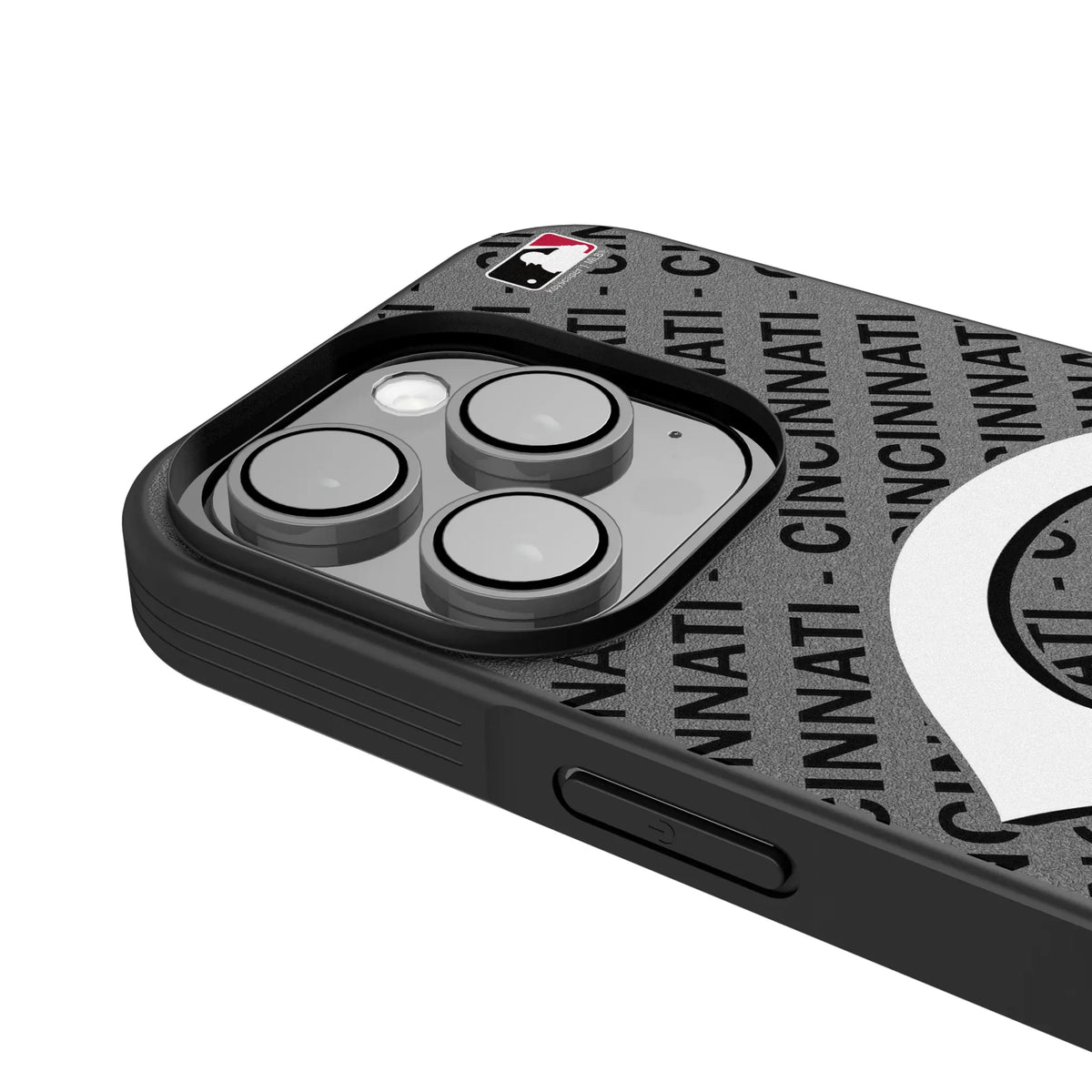 Cincinnati Reds Personalized Tilt iPhone Bump Phone Case for Apple iPhone - Detail