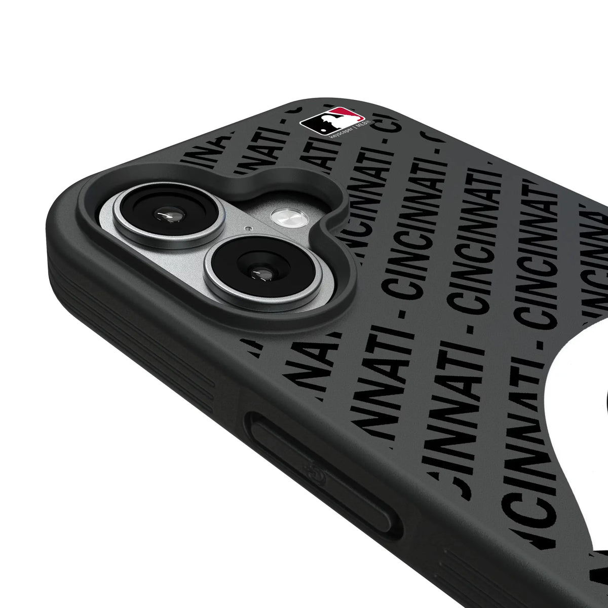 Cincinnati Reds Personalized Tilt iPhone Bump Phone Case for Apple iPhone - Detail#Device_iPhone 17