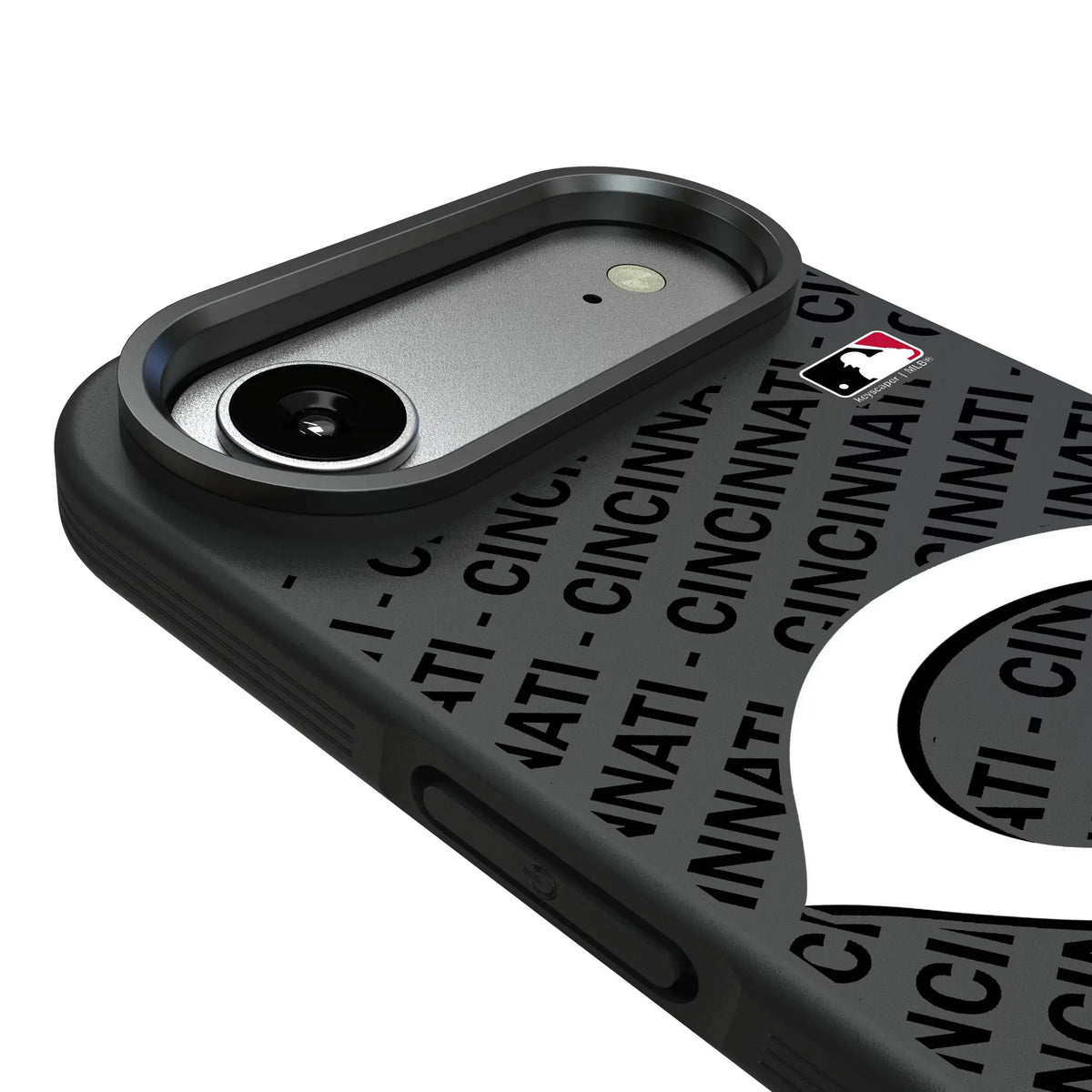 Cincinnati Reds Personalized Tilt iPhone Bump Phone Case for Apple iPhone - Detail#Device_iPhone Air