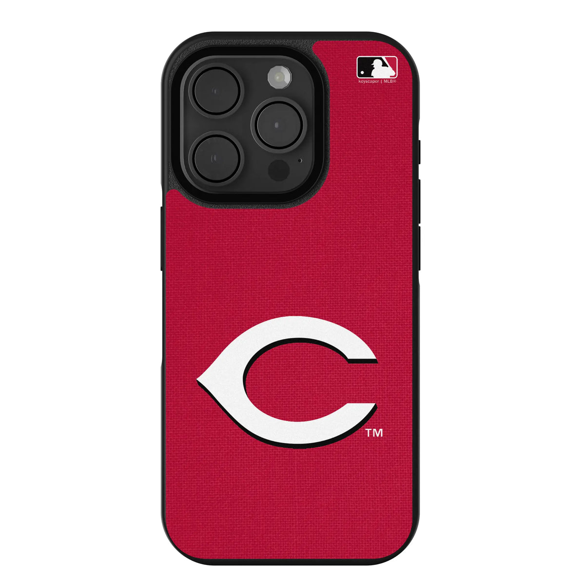 Cincinnati Reds Solid iPhone Bump Phone Case for Apple iPhone