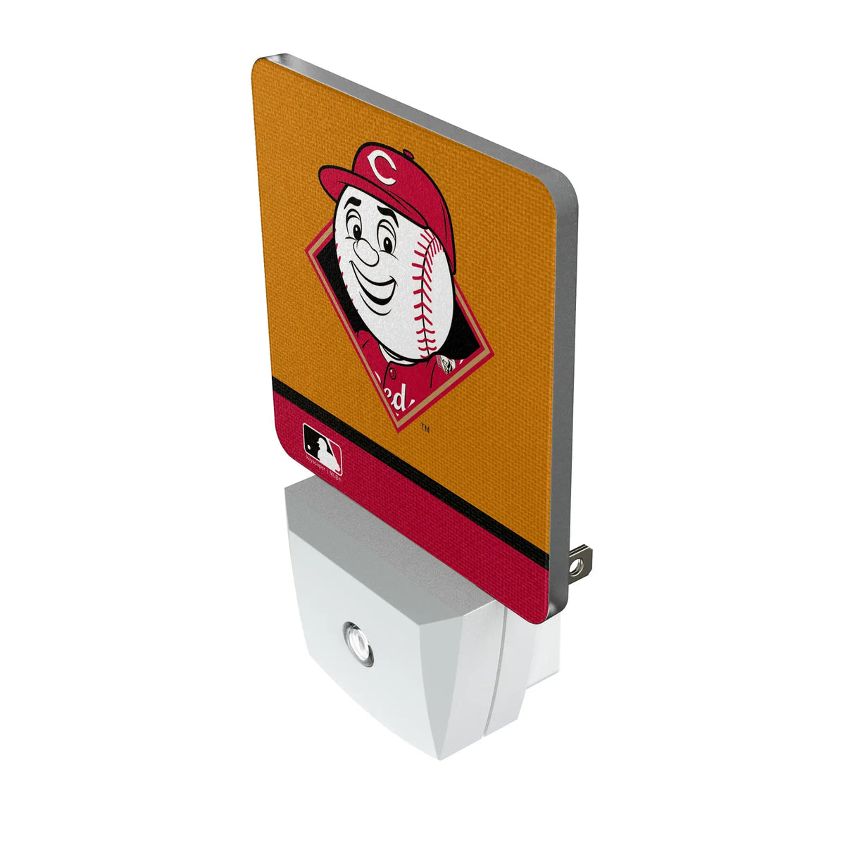 Cincinnati Reds Stripe Night Light 2-Pack - Isometric View