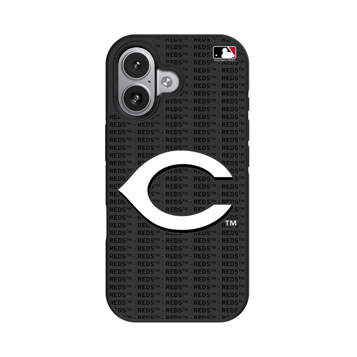 Cincinnati Reds Text Backdrop iPhone Bump Phone Case for Apple iPhone#Device_iPhone 17