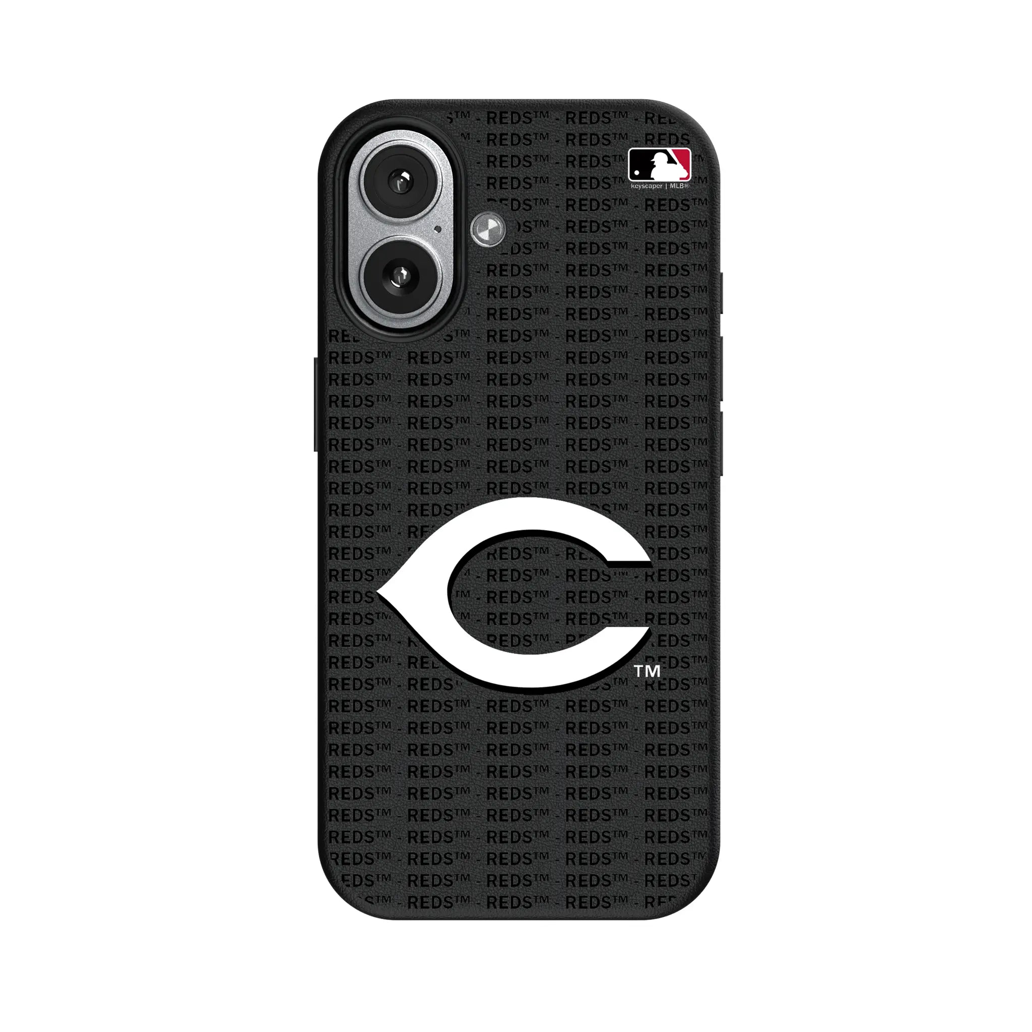 Cincinnati Reds Text Backdrop iPhone MagSafe Compatible Phone Case for Apple iPhone#Device_iPhone 17