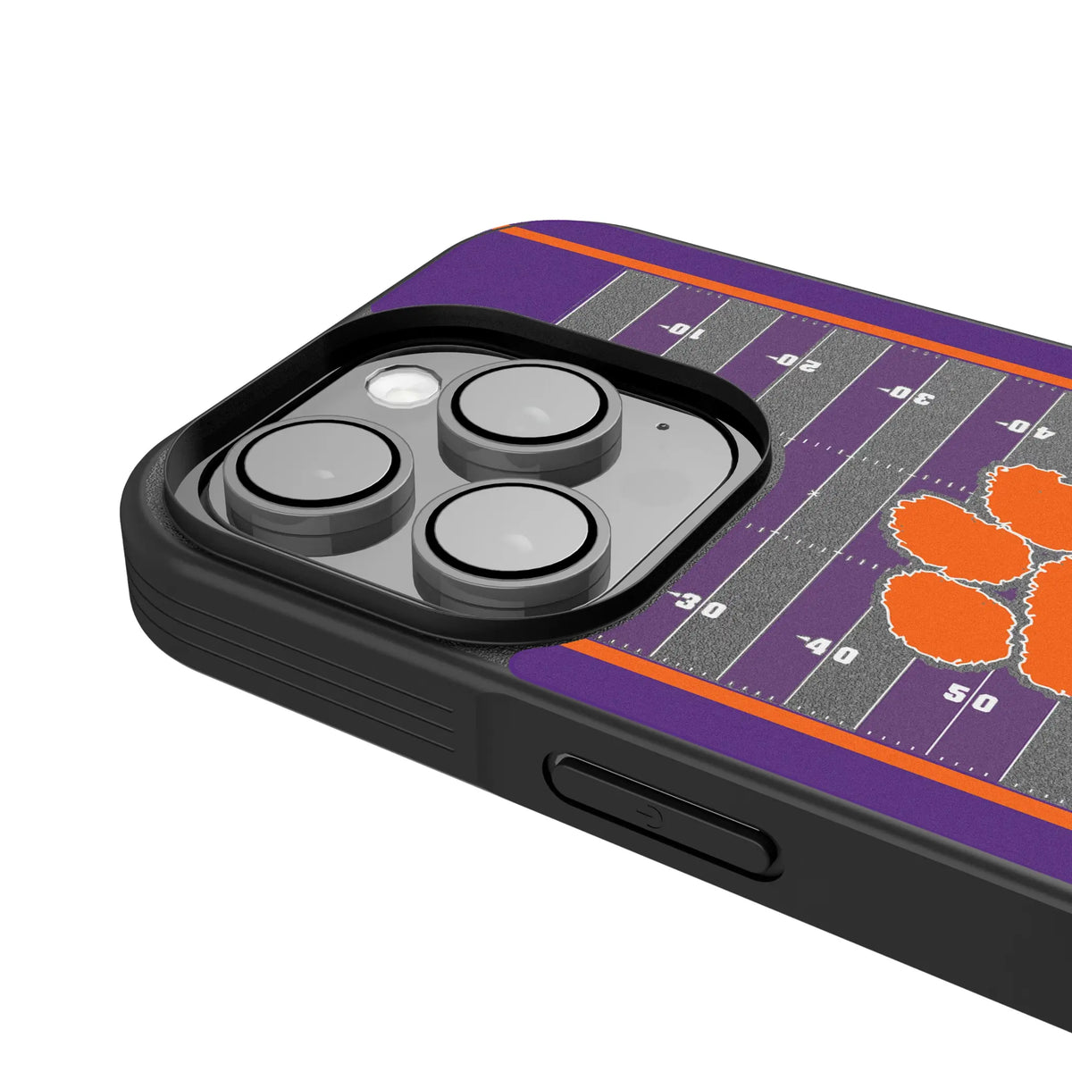 Clemson University Tigers Field iPhone Bump Phone Case for Apple iPhone - Detail