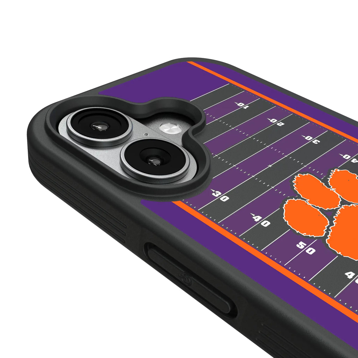 Clemson University Tigers Field iPhone Bump Phone Case for Apple iPhone - Detail#Device_iPhone 17