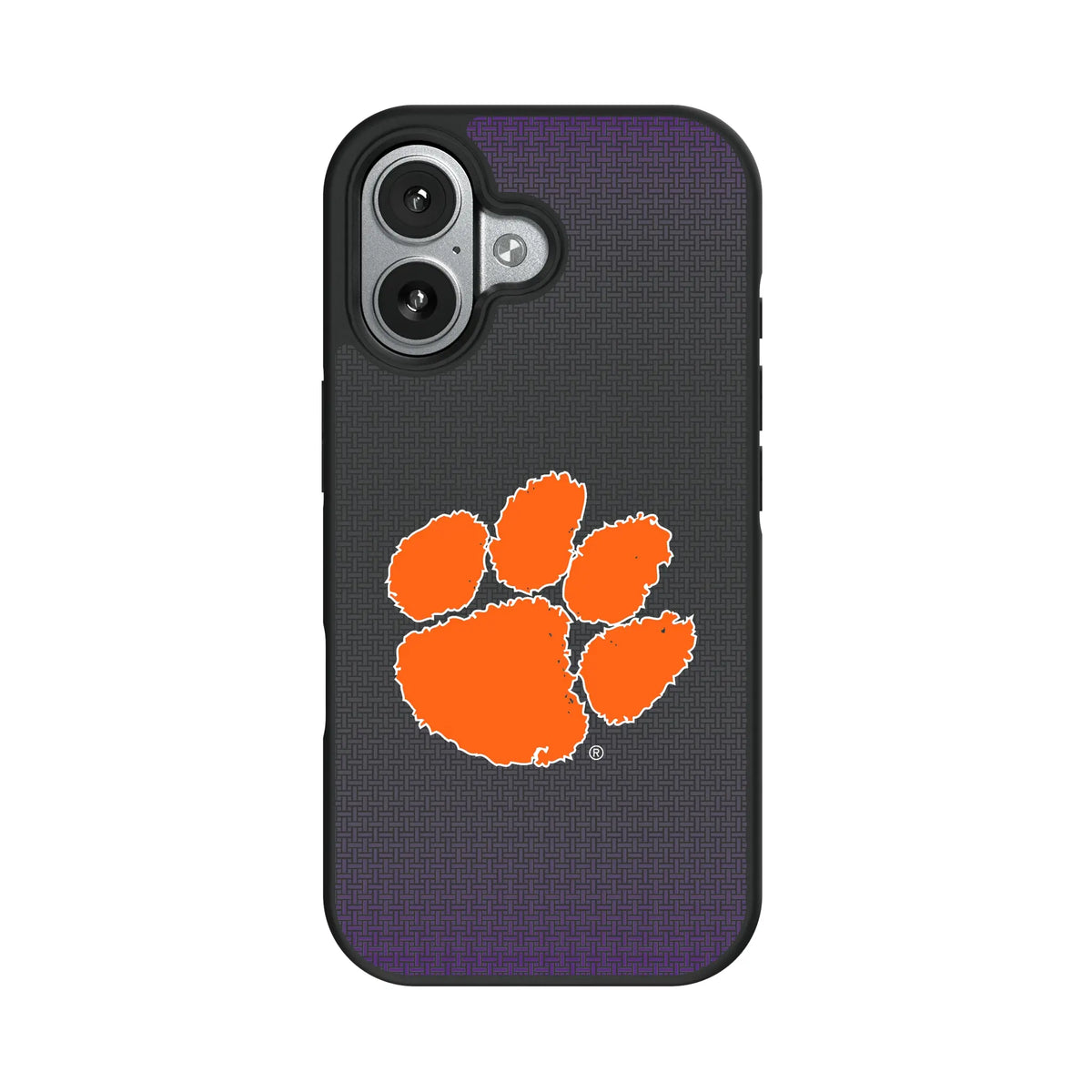 Clemson University Tigers Linen iPhone Bump Phone Case for Apple iPhone#Device_iPhone 17