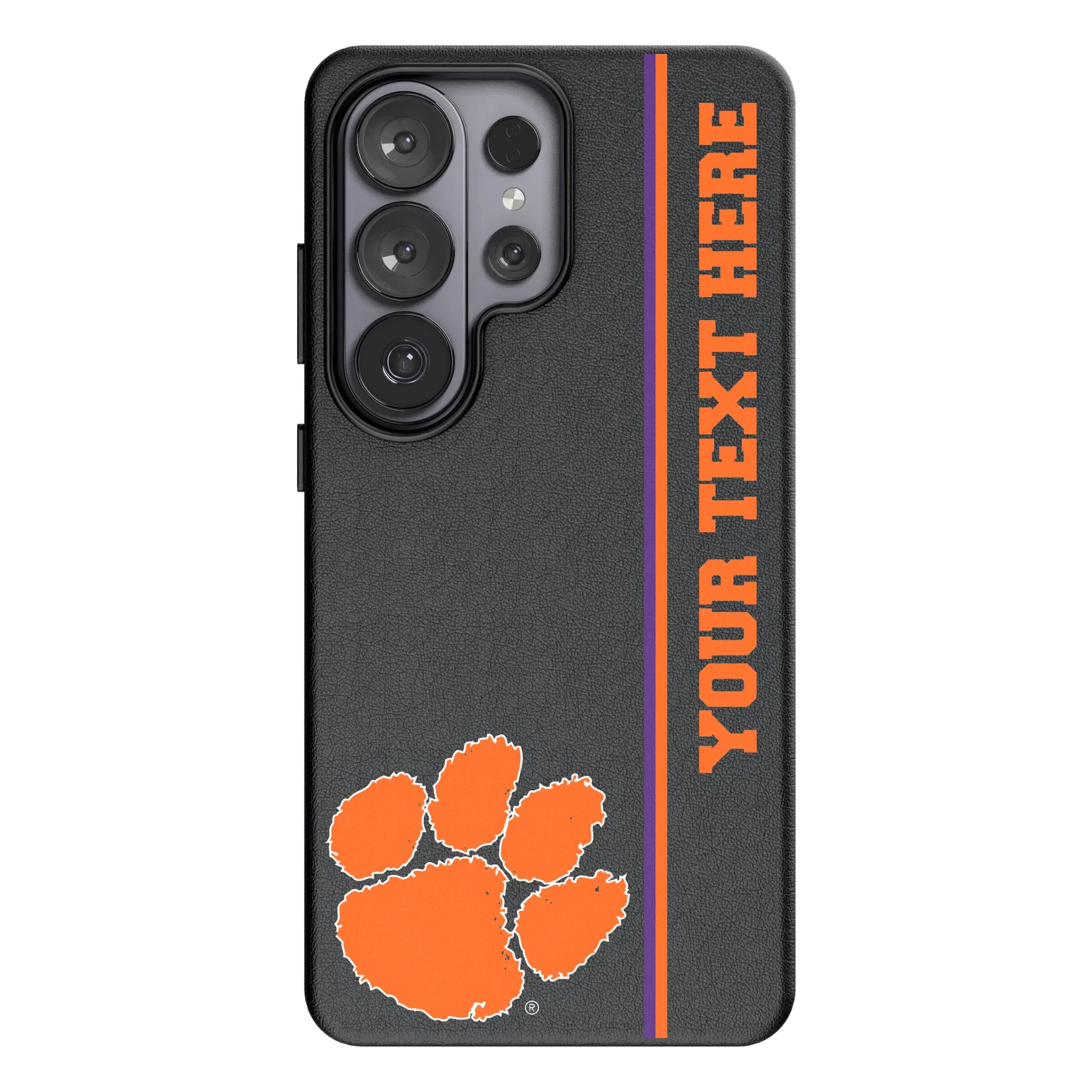 Clemson University Tigers Personalized Sidebard Galaxy MagSafe Compatible Phone Case for Samsung Galaxy#Device_Galaxy S26 Ultra