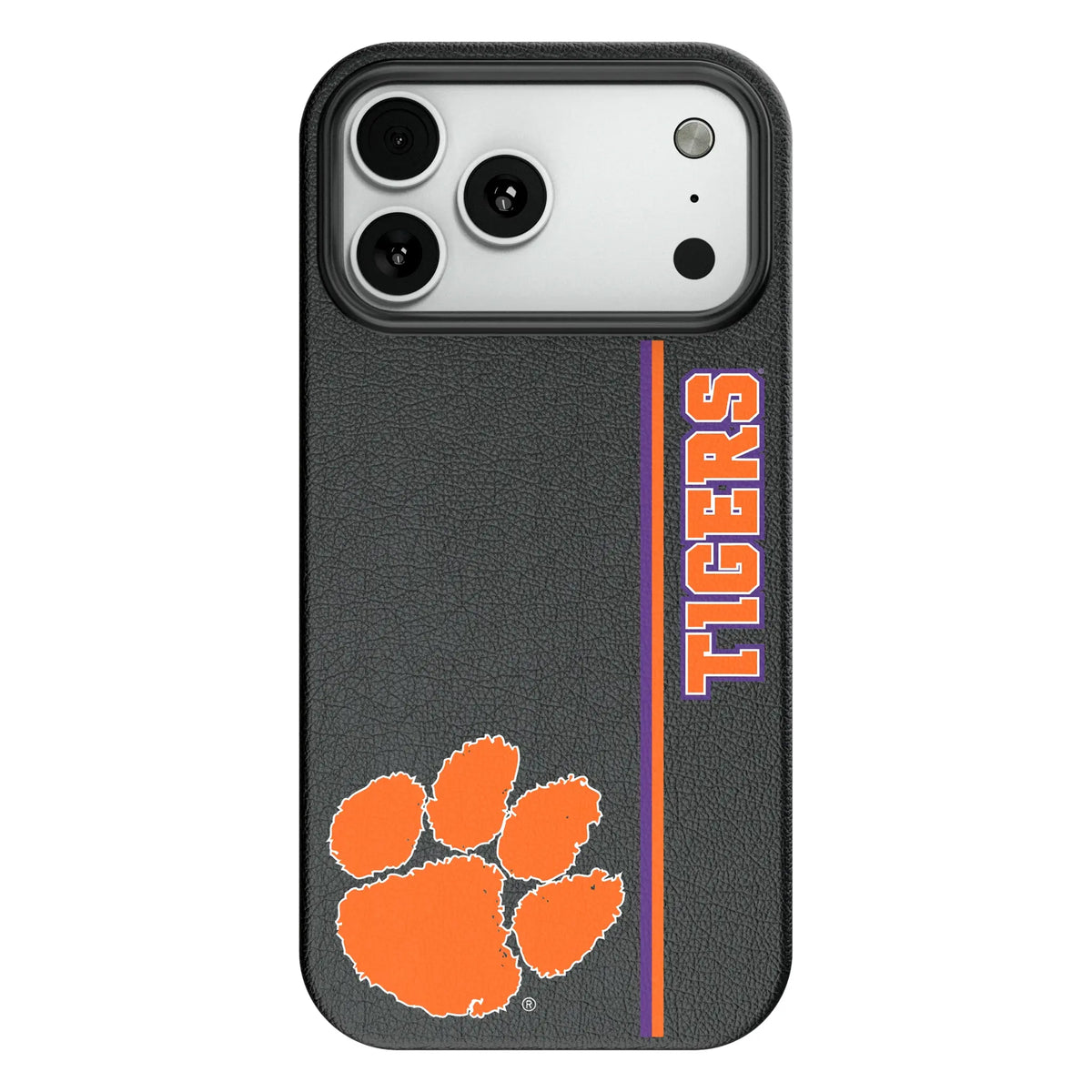 Clemson University Tigers Sidebar MagSafe Compatible Phone Case for Apple iPhone