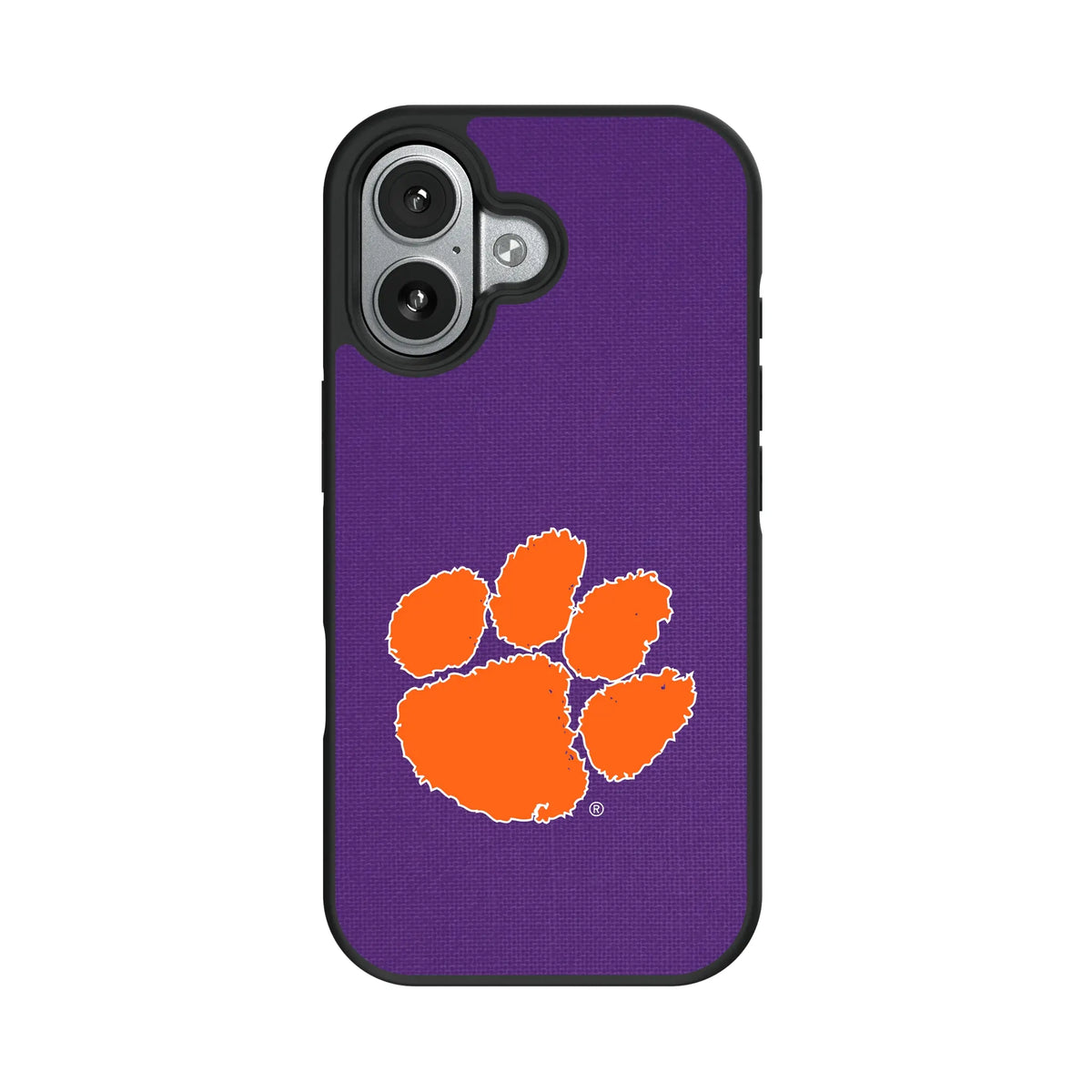 Clemson University Tigers Solid iPhone Bump Phone Case for Apple iPhone#Device_iPhone 17