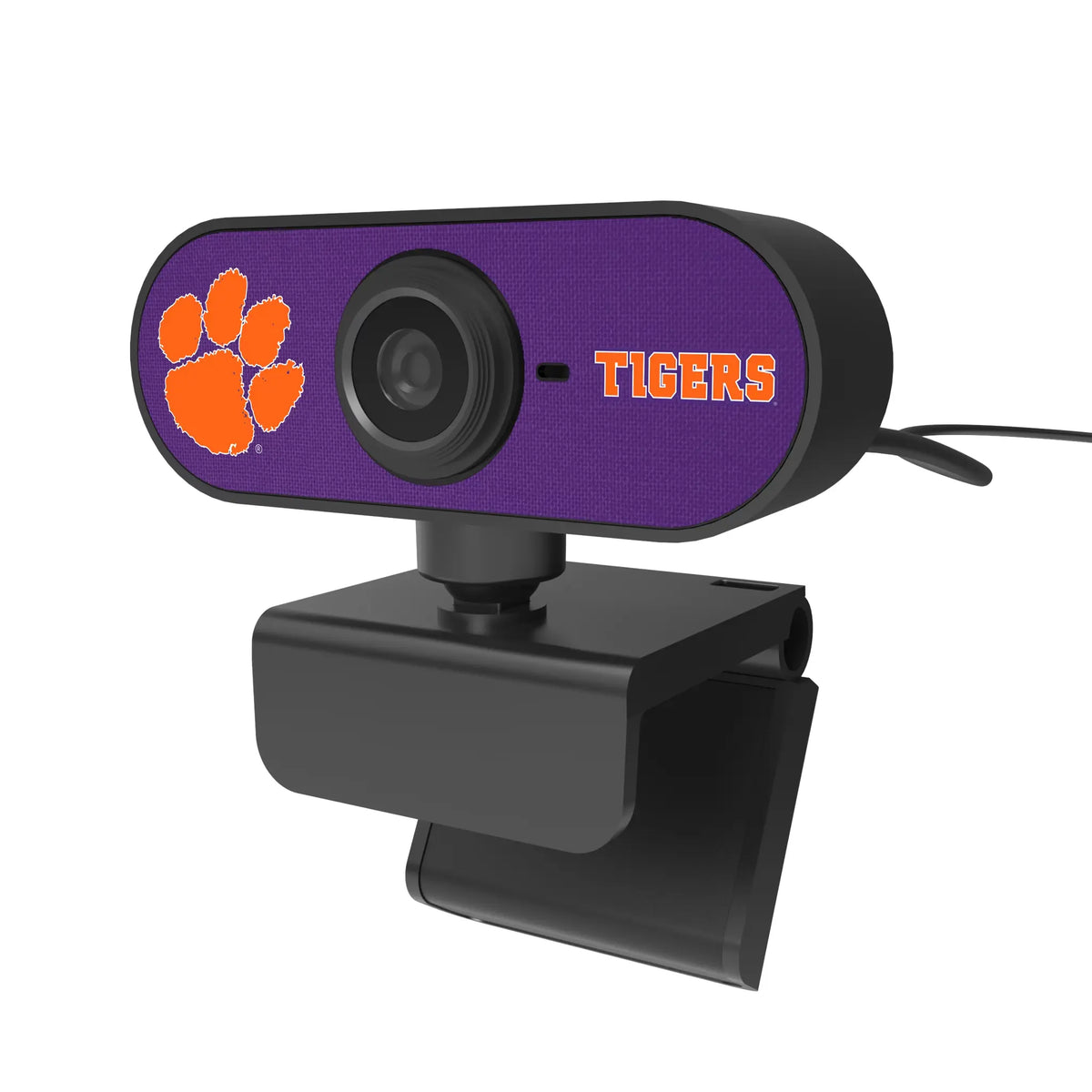 Clemson University Tigers Solid Webcam - Isometric View