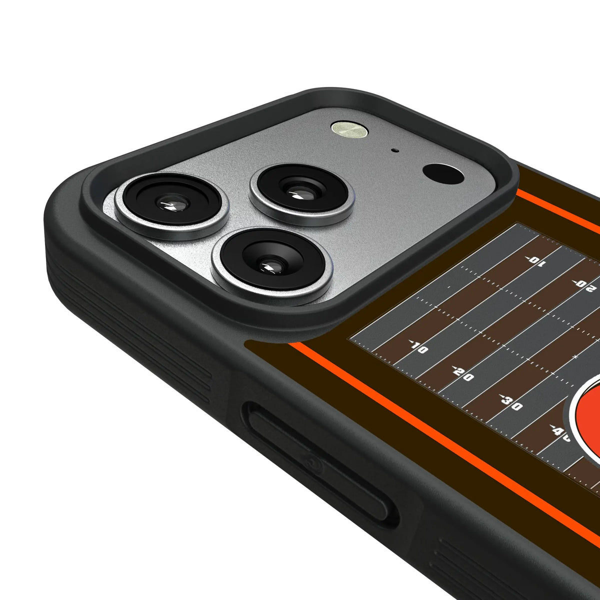 Cleveland Browns Field iPhone Bump Phone Case for Apple iPhone - Detail#Device_iPhone 17 Pro