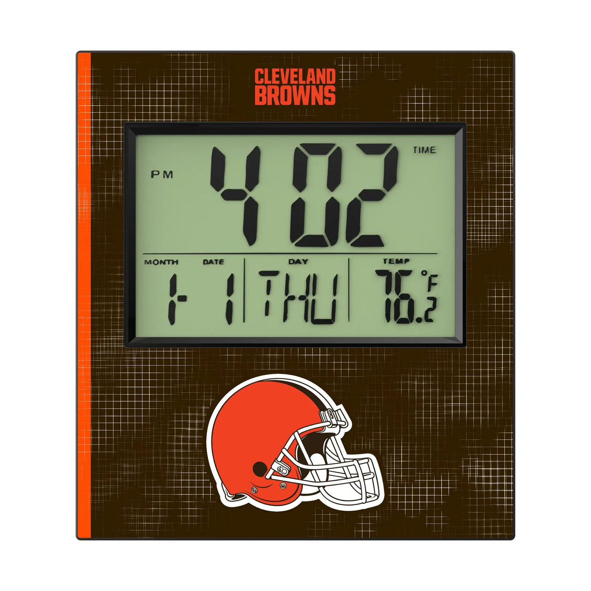 Cleveland Browns Hatch Wall Clock