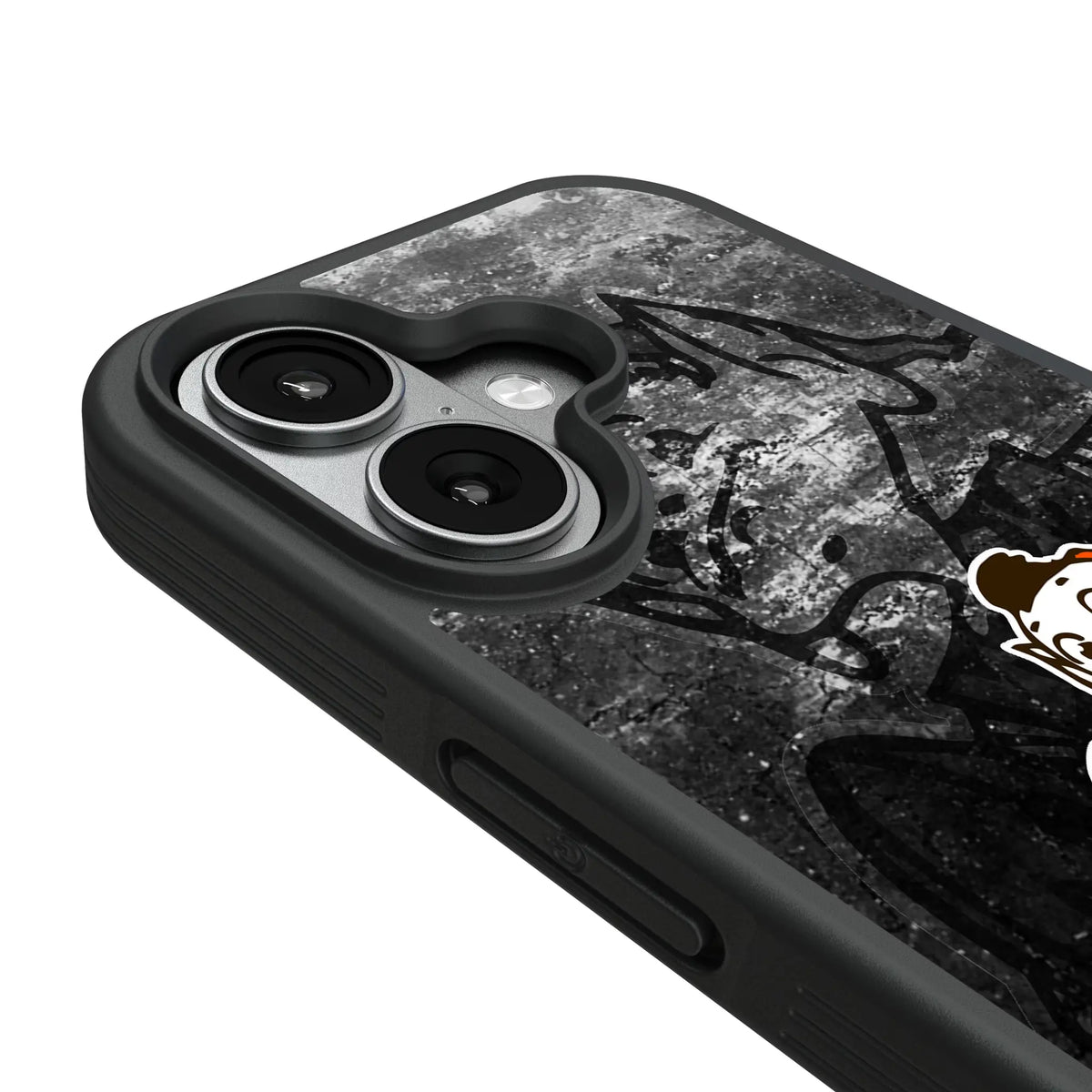 Cleveland Browns Historic Collection Legendary iPhone Bump Phone Case for Apple iPhone - Detail#Device_iPhone 17