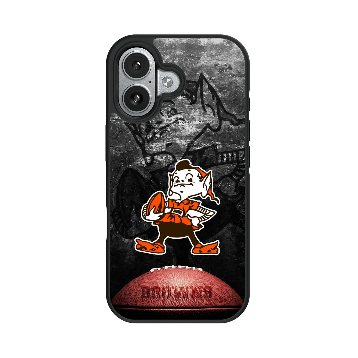 Cleveland Browns Historic Collection Legendary iPhone Bump Phone Case for Apple iPhone#Device_iPhone 17