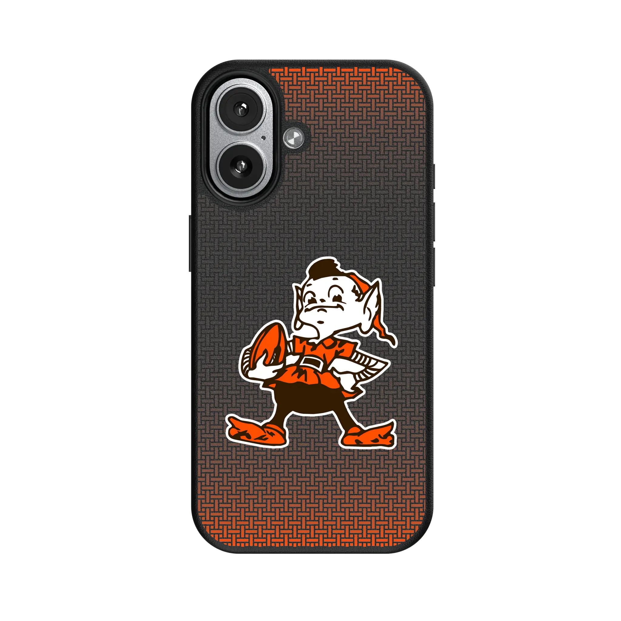 Cleveland Browns Historic Collection Linen iPhone MagSafe Compatible Phone Case for Apple iPhone#Device_iPhone 17