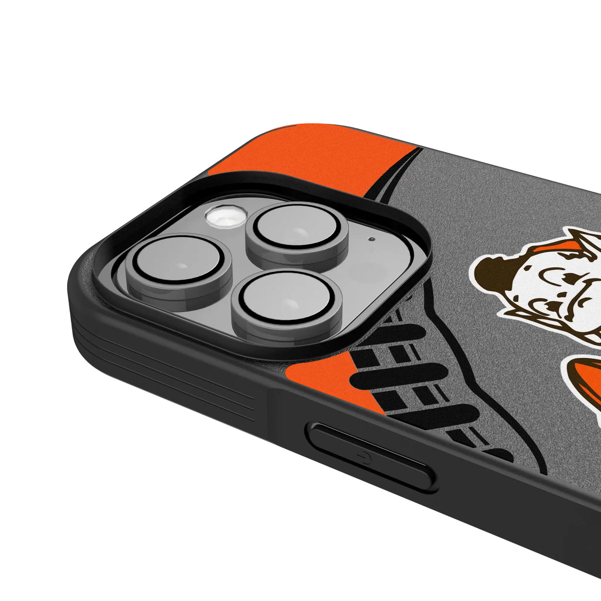 Cleveland Browns Historic Collection Passtime iPhone Bump Phone Case for Apple iPhone - Detail