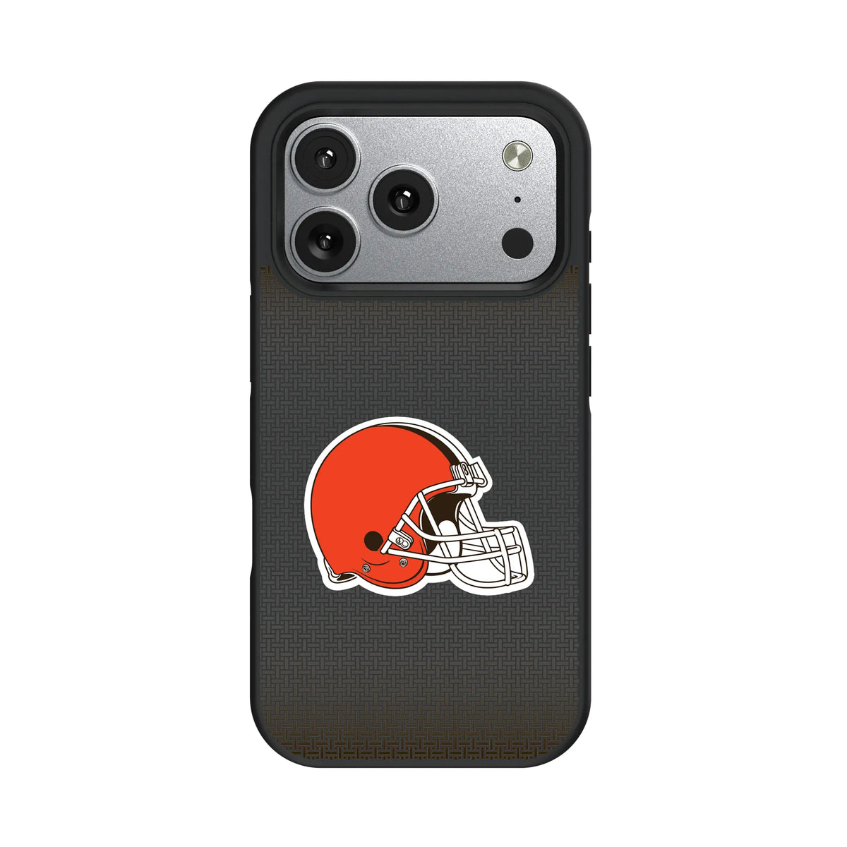 Cleveland Browns Linen iPhone Bump Phone Case for Apple iPhone#Device_iPhone 17 Pro