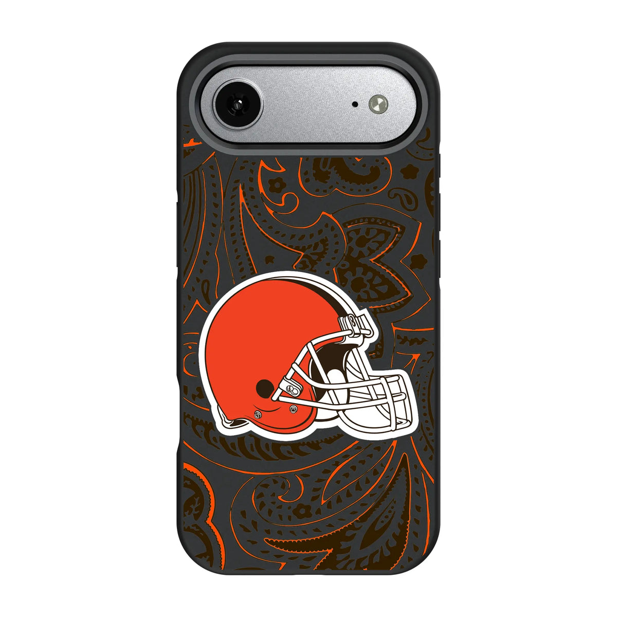 Cleveland Browns Paisley iPhone Bump Phone Case for Apple iPhone#Device_iPhone Air