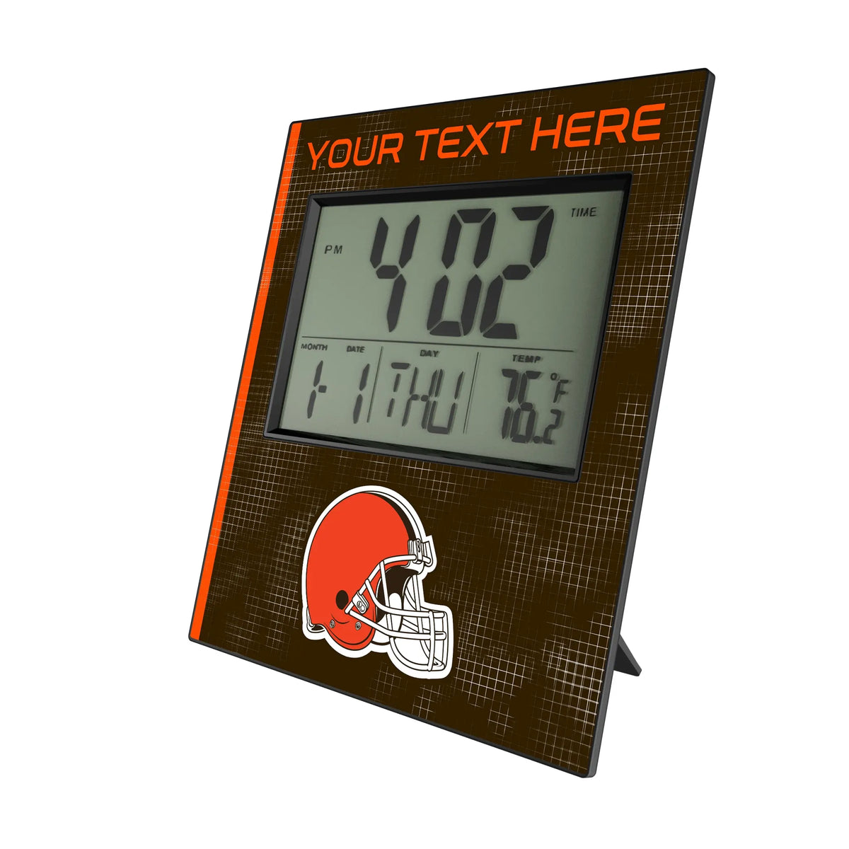 Cleveland Browns Personalized Hatch Wall Clock