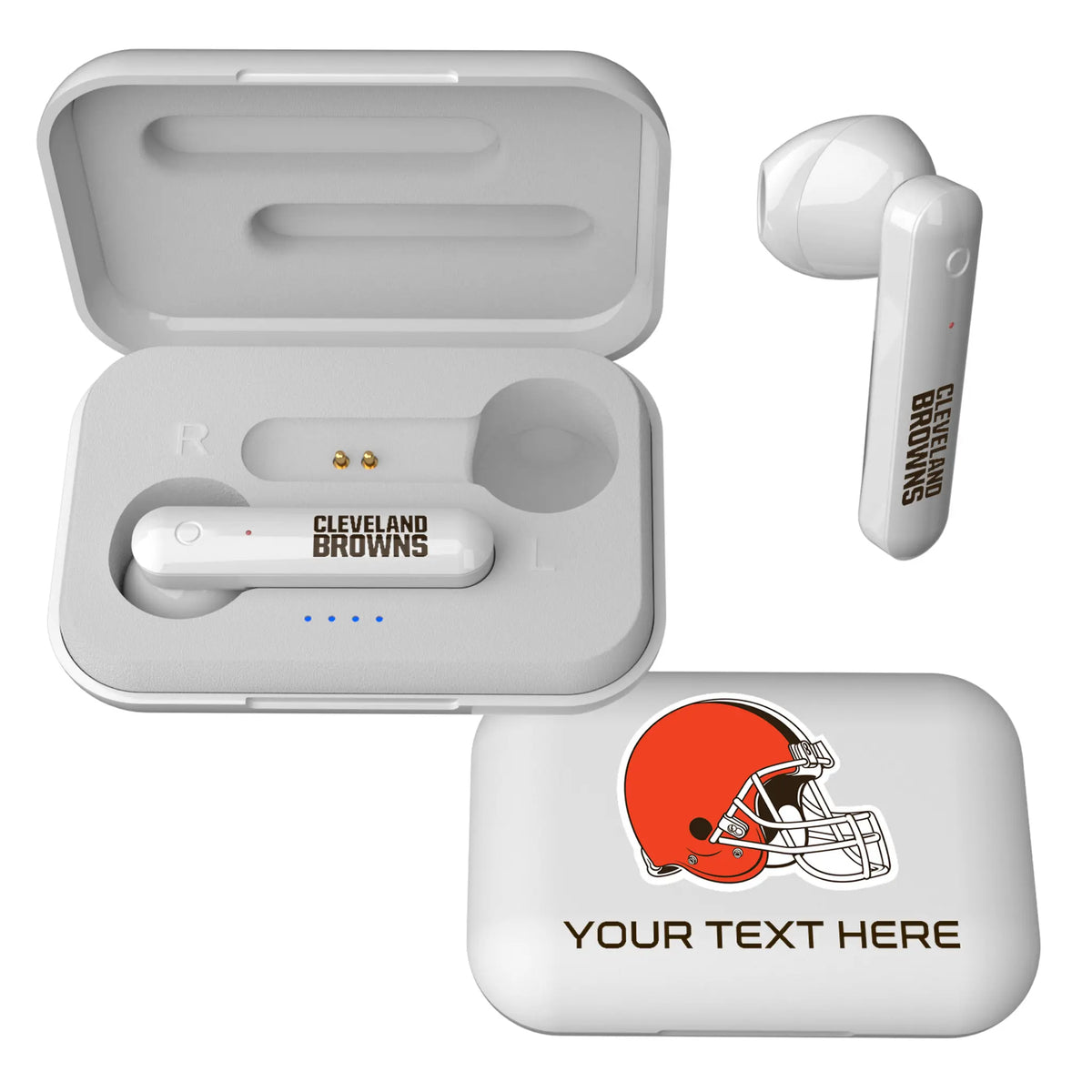 Cleveland Browns Personalized Insignia Wireless TWS Earbuds