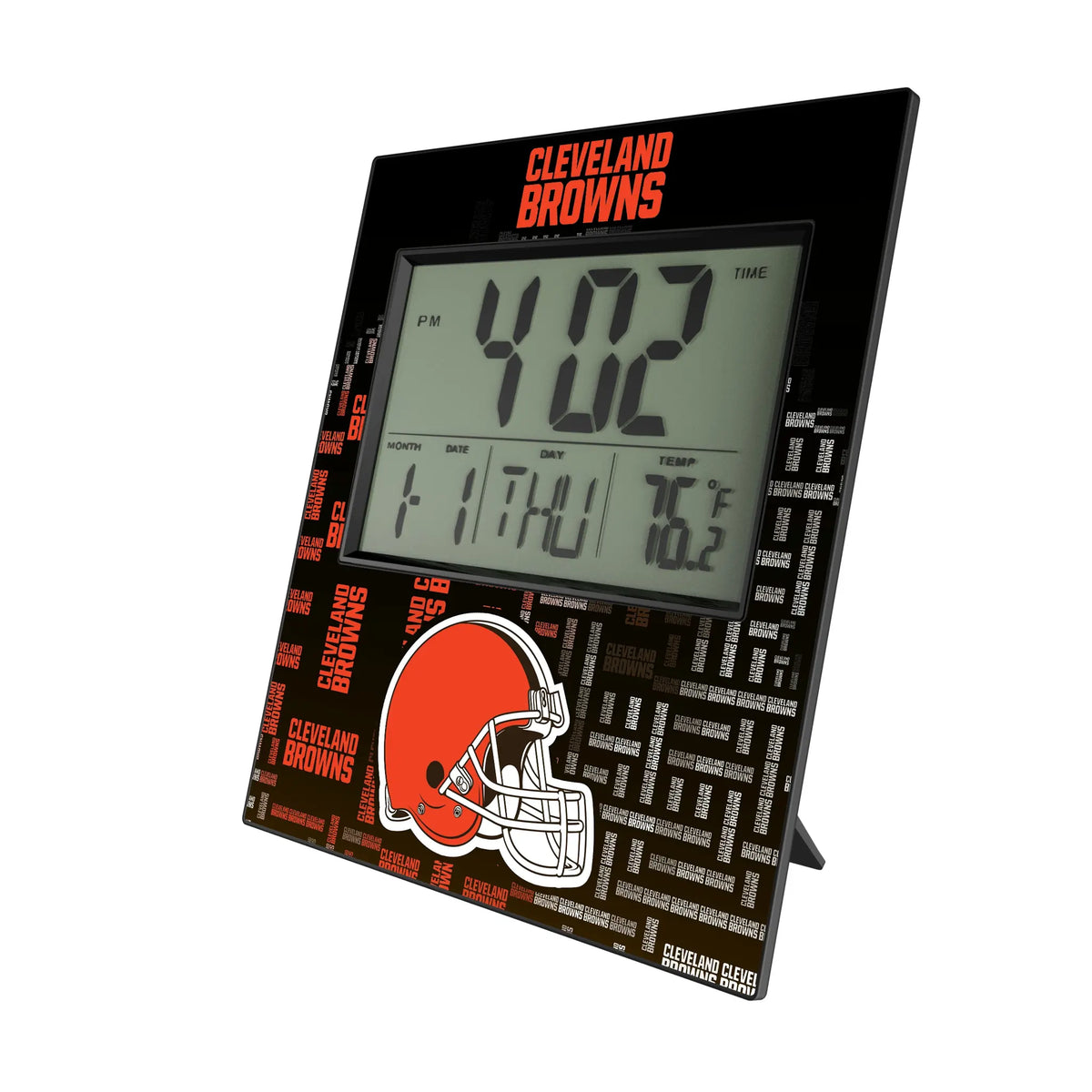 Cleveland Browns Quadtile Wall Clock