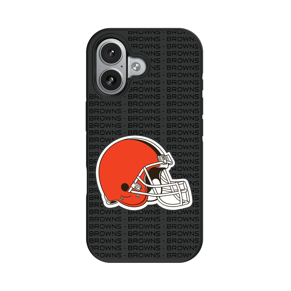 Cleveland Browns Text Backdrop iPhone Bump Phone Case for Apple iPhone#Device_iPhone 17