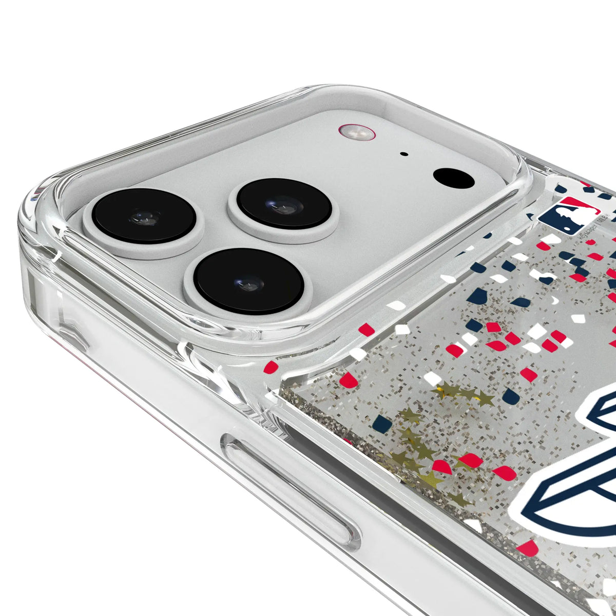 Cleveland Guardians Confetti iPhone Glitter Phone Case for Apple iPhone - Detail#Device_iPhone 18 Pro Max