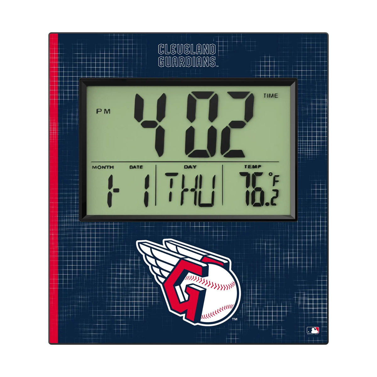 Cleveland Guardians Hatch Wall Clock