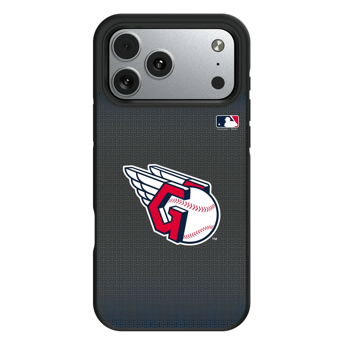 Cleveland Guardians Linen iPhone Bump Phone Case for Apple iPhone#Device_iPhone 17 Pro Max