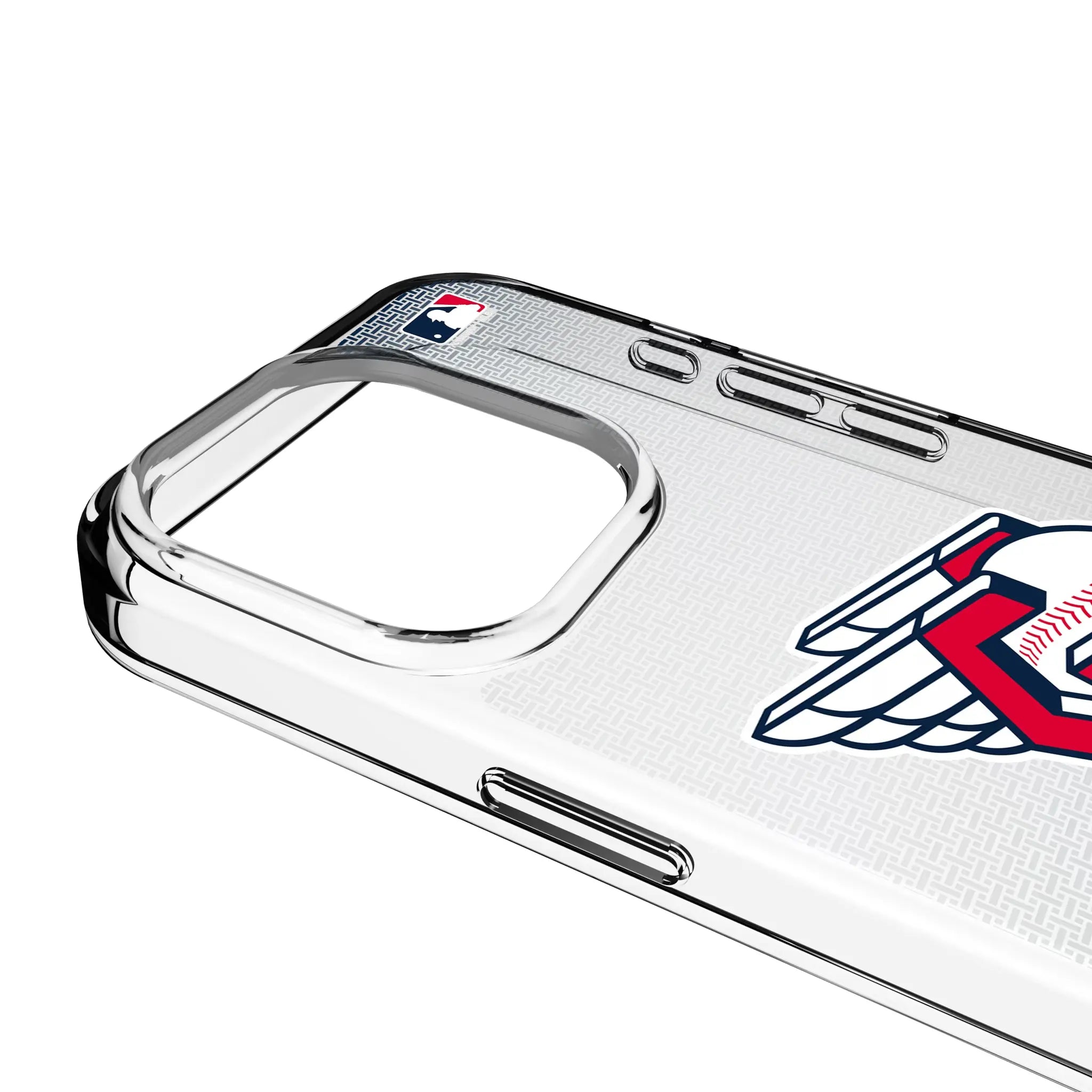 Cleveland Guardians Linen iPhone Clear Phone Case for Apple iPhone - Detail