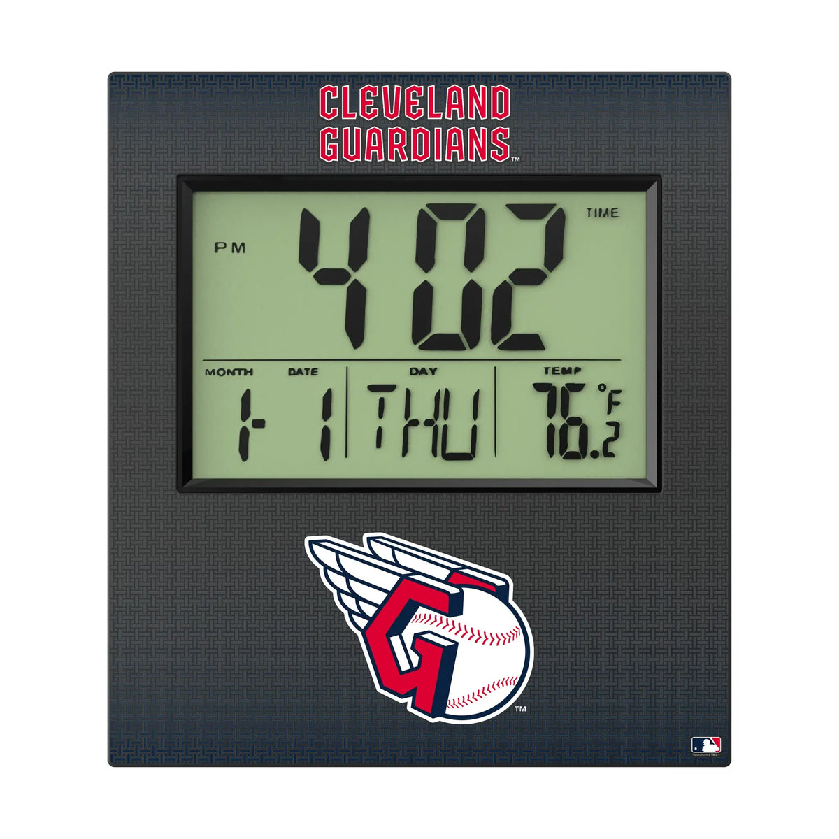 Cleveland Guardians Linen Wall Clock