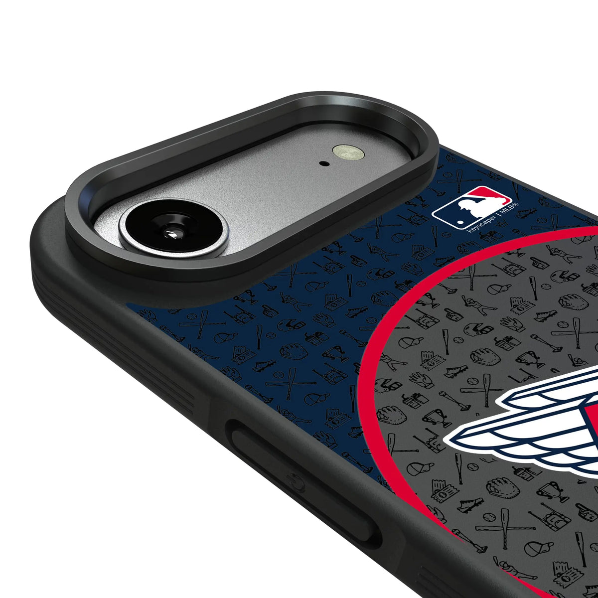 Cleveland Guardians Personalized Circle iPhone Bump Phone Case for Apple iPhone - Detail#Device_iPhone Air
