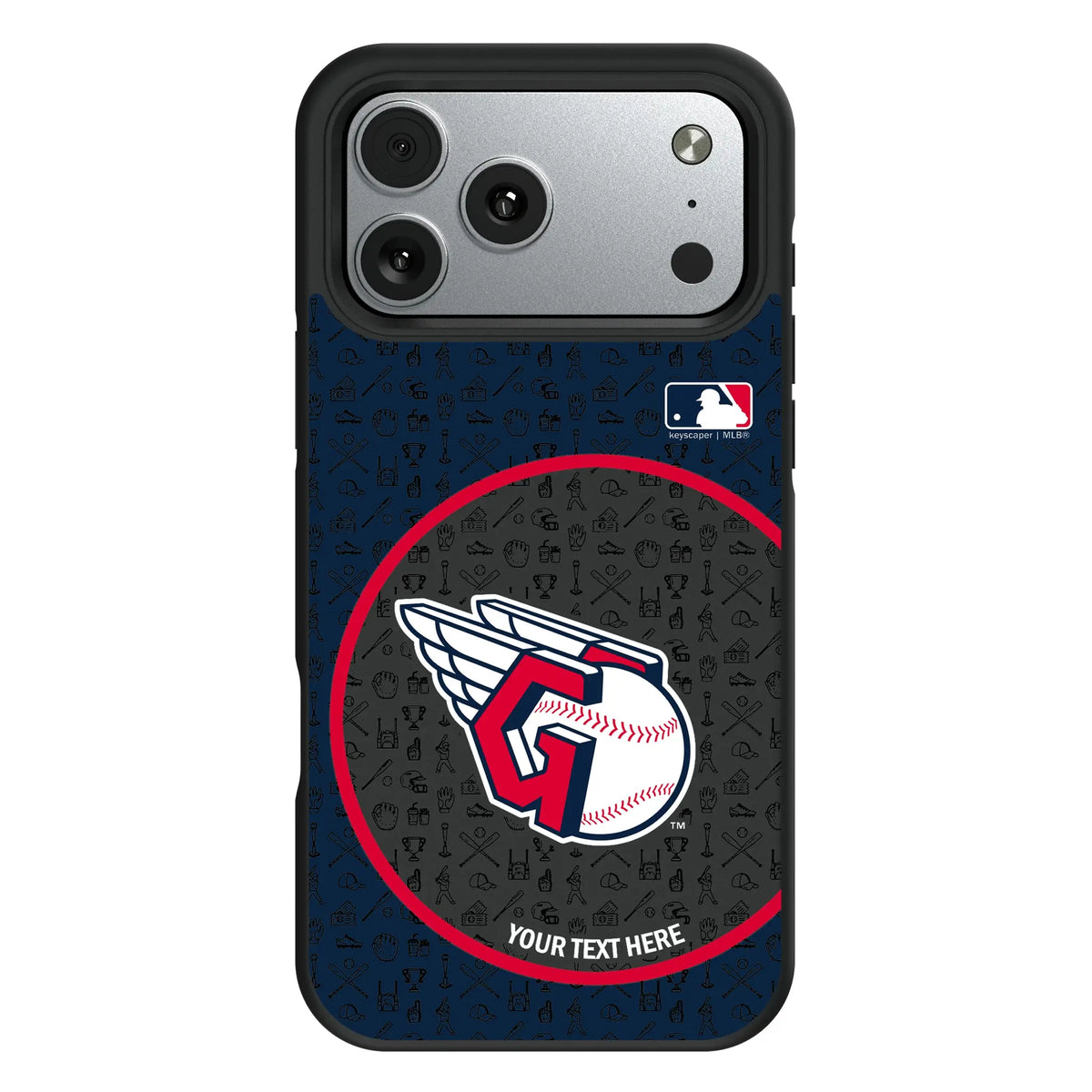 Cleveland Guardians Personalized Circle iPhone Bump Phone Case for Apple iPhone#Device_iPhone 17 Pro Max